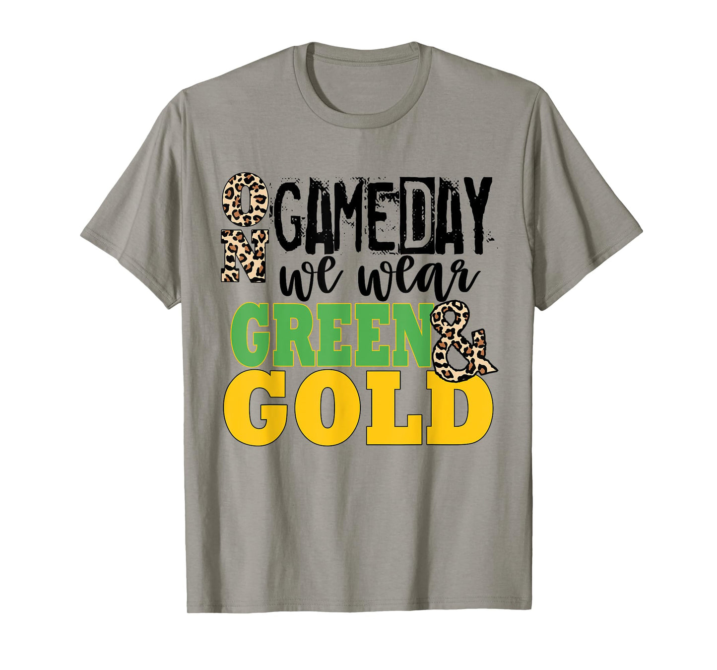 We Wear Green And Gold School Spirit T-Shirt