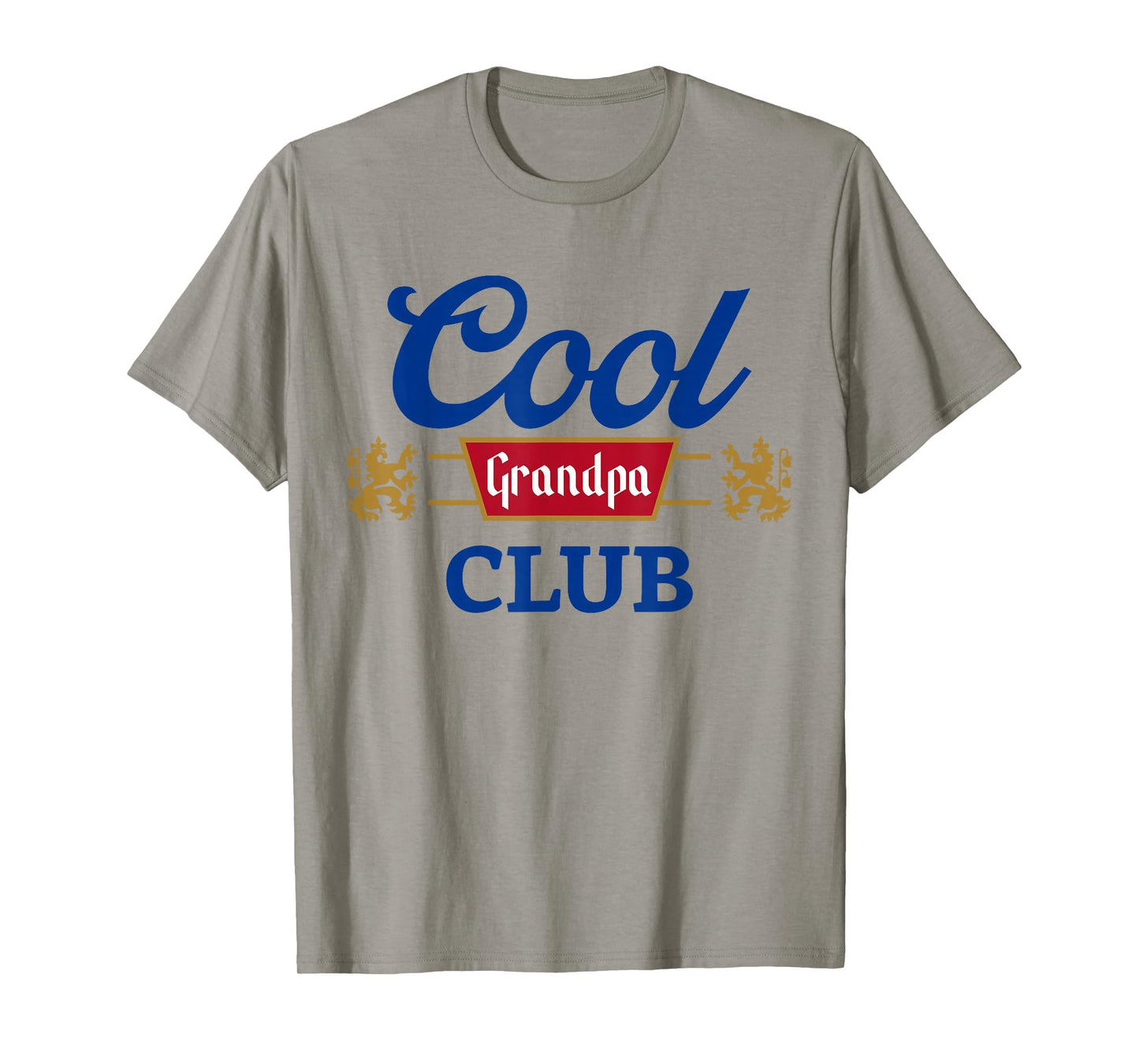 Retro Cool Grandpa Club Family Matching Father's Day for Men T-Shirt