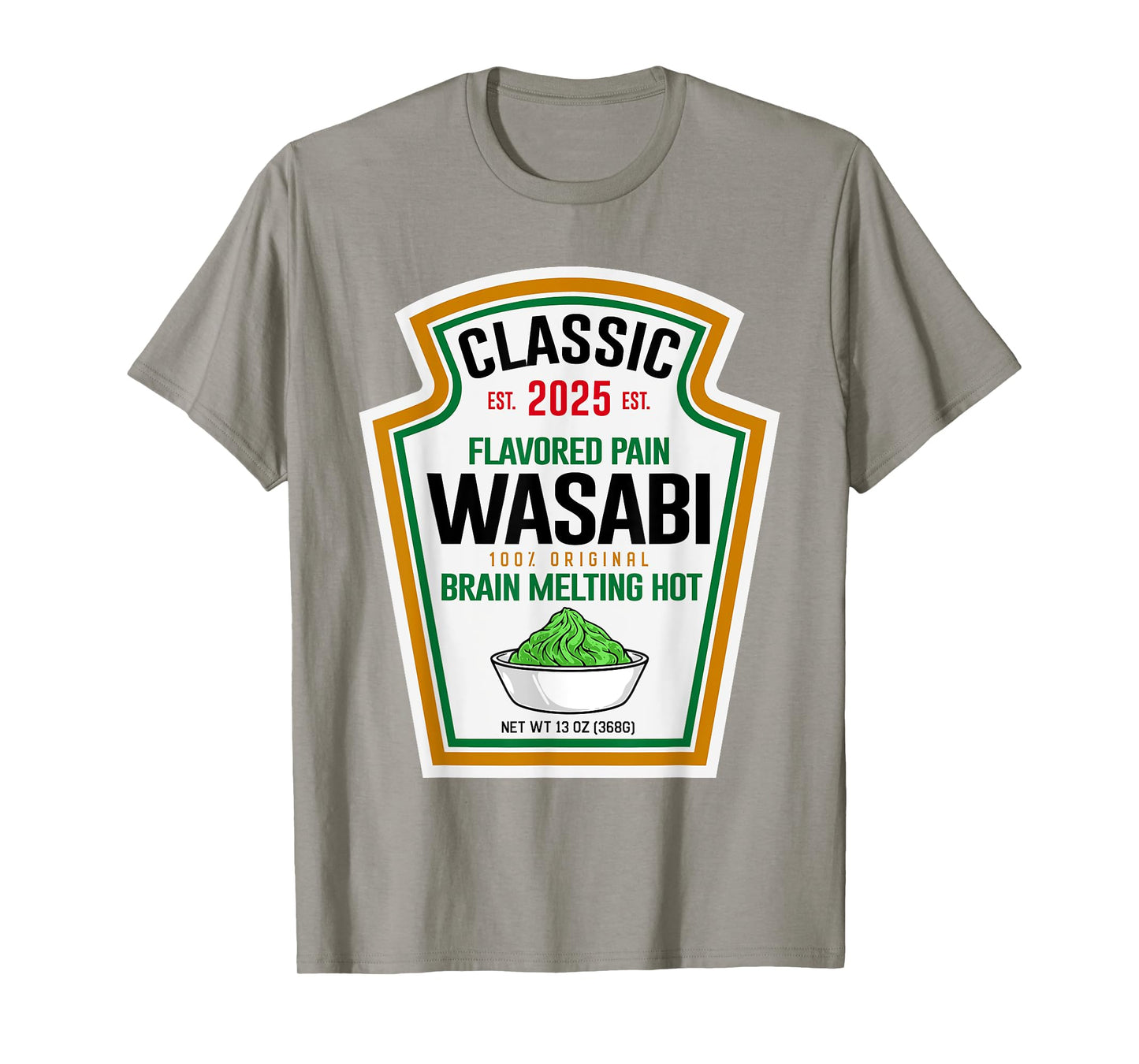 Funny Wasabi DIY Halloween Costume Matching Group Wasabi T-Shirt