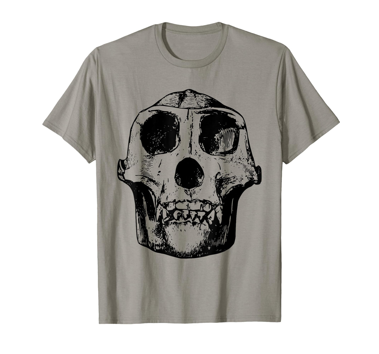 Neanderthal Skull Anthropologist T-Shirt