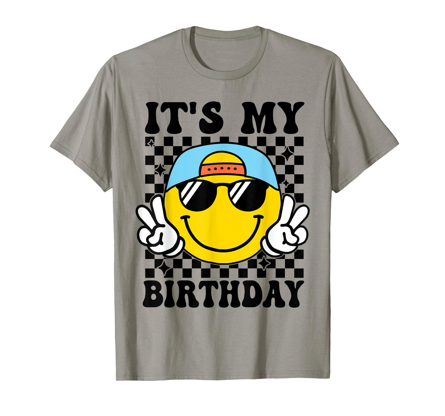 Bruh It's My Birthday Smile Birthday for Boys Kids T-Shirt