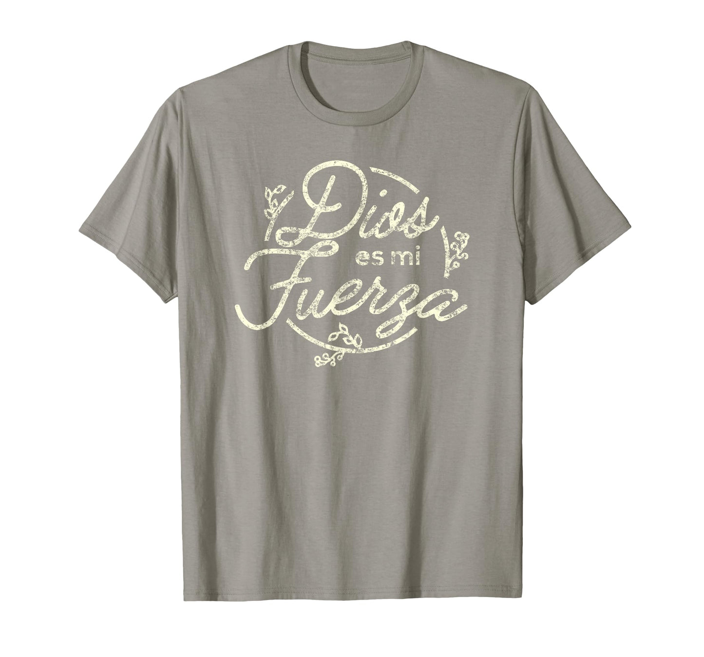 Dios es me Fuerza Camisa | Christian Shirts in Spanish