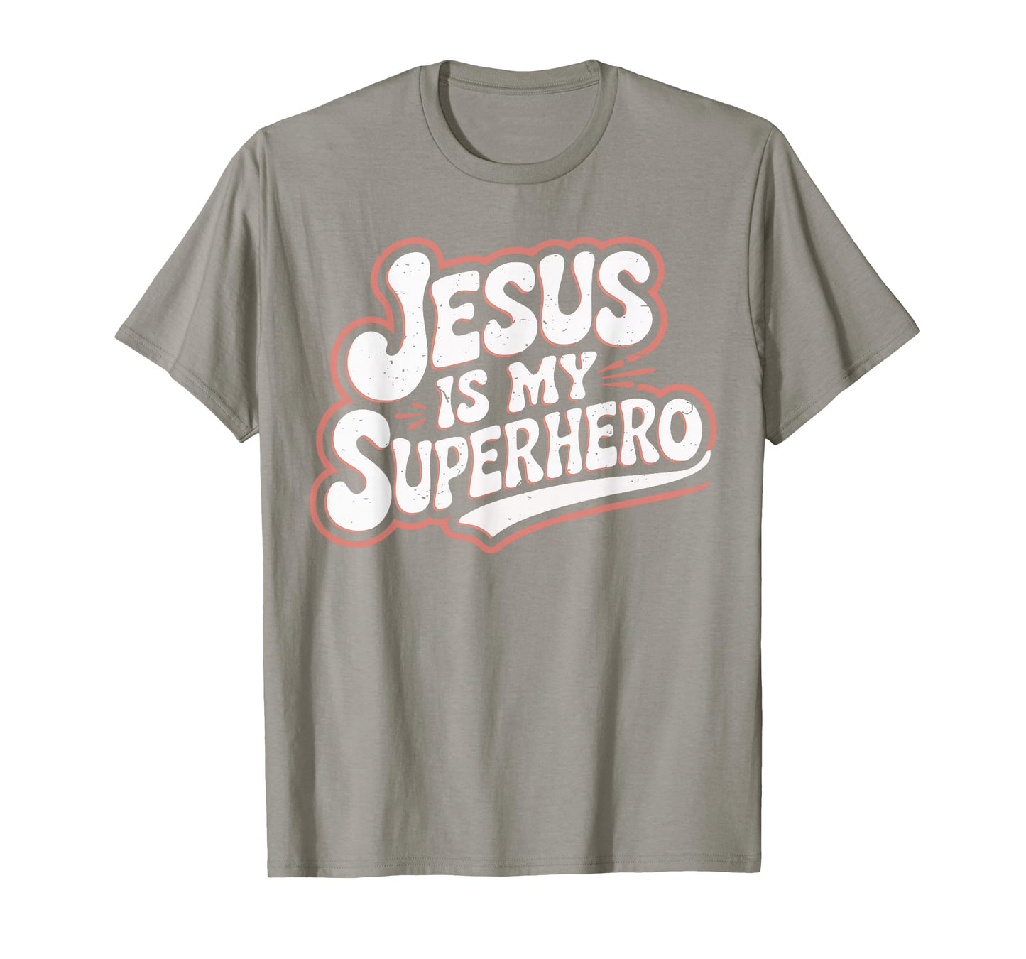 Toddler Girls Jesus is My Superhero Christian Sister God Mom T-Shirt