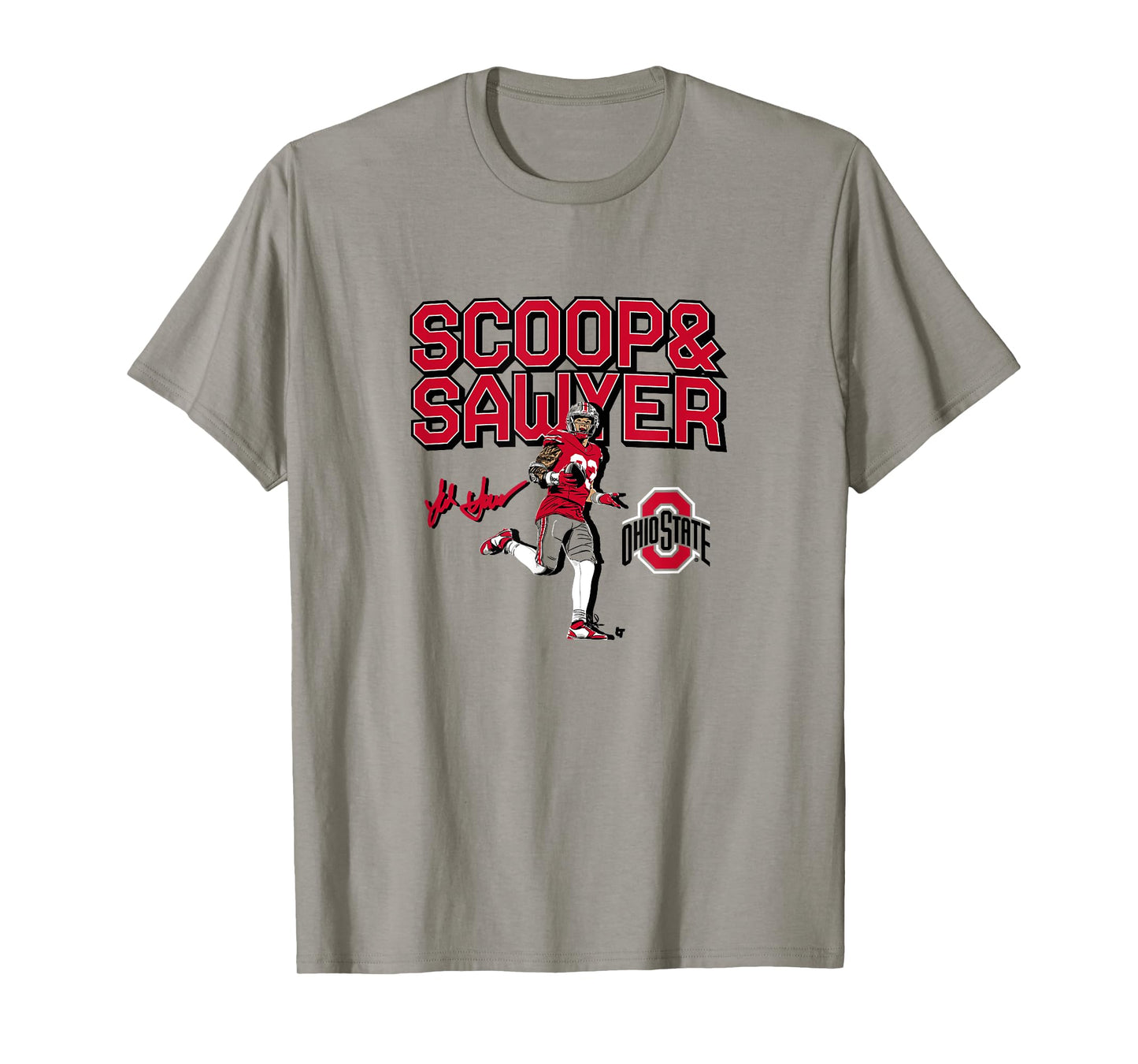 Ohio State Football: Jack Sawyer Scoop And Score T-Shirt