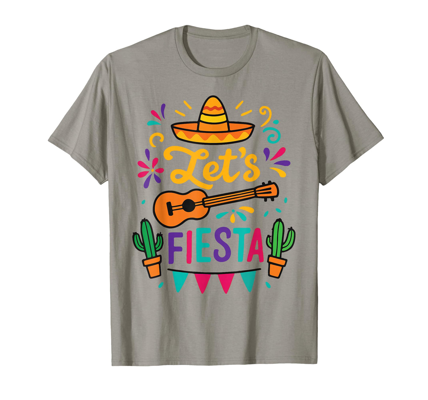 Cinco Mayo Lets Fiesta Toddler Girl Boy Mexican Funny Squad T-Shirt