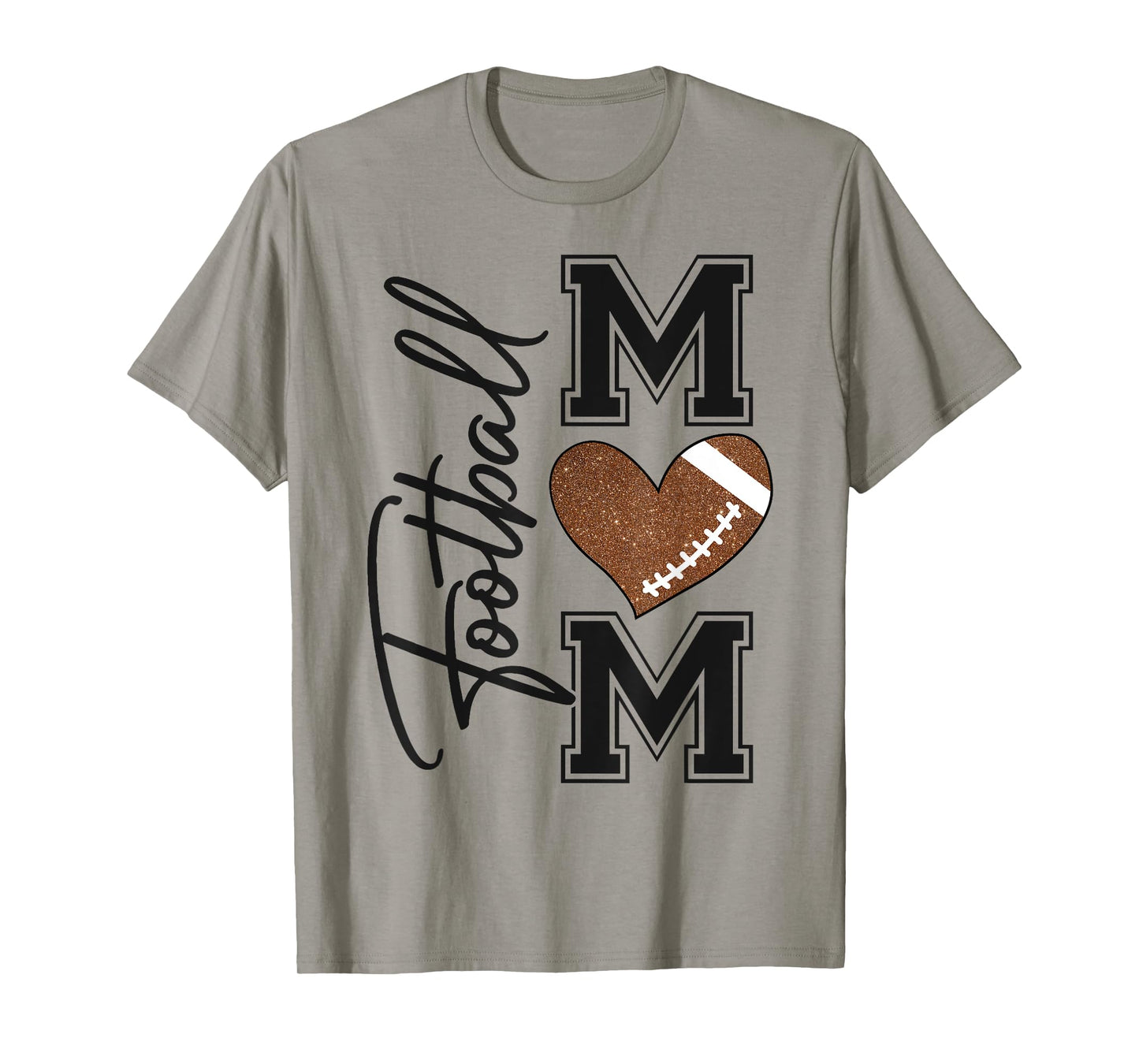 Football Mama Go Cheer Football Mom Game Day Mother's Day T-Shirt