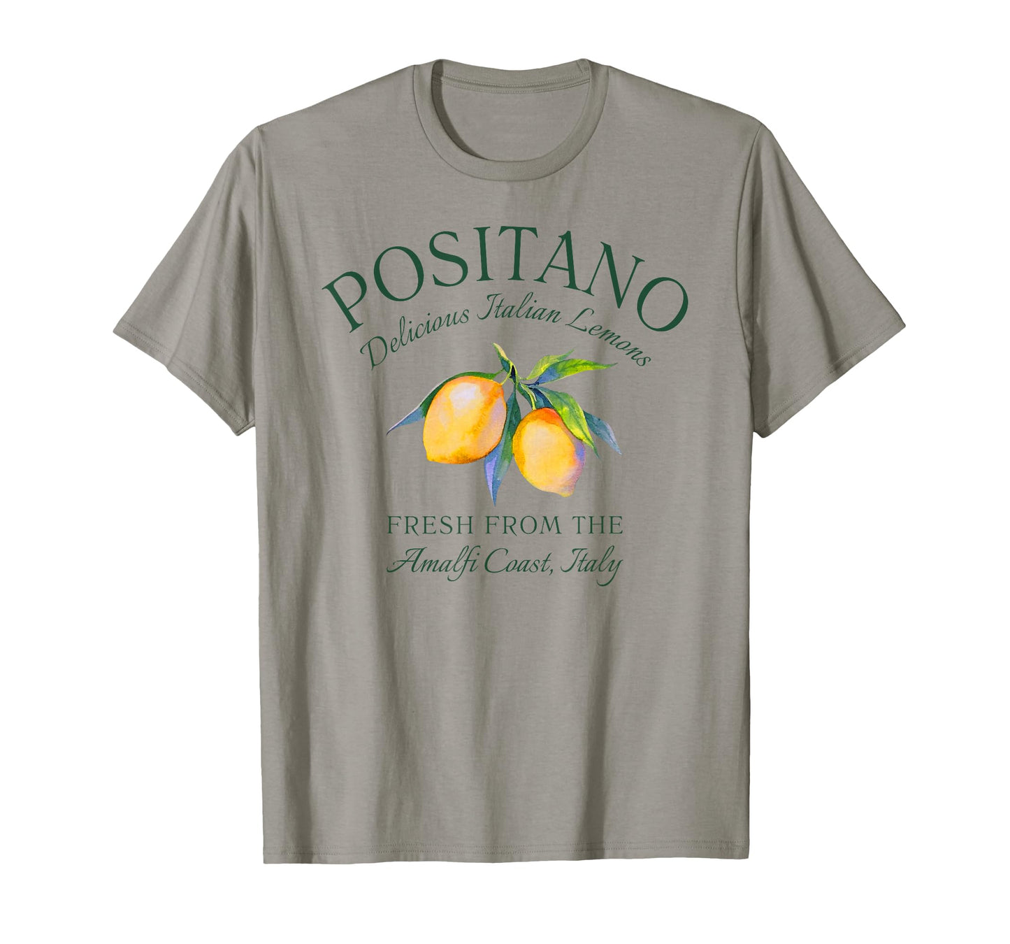 Positano Italy Amalfi Coast Italian Lemons Italian Town T-Shirt