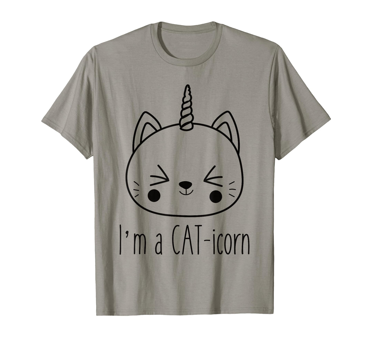 I'm a CAT-Icorn Cute Funny Cat Unicorn Kawaii T-Shirt