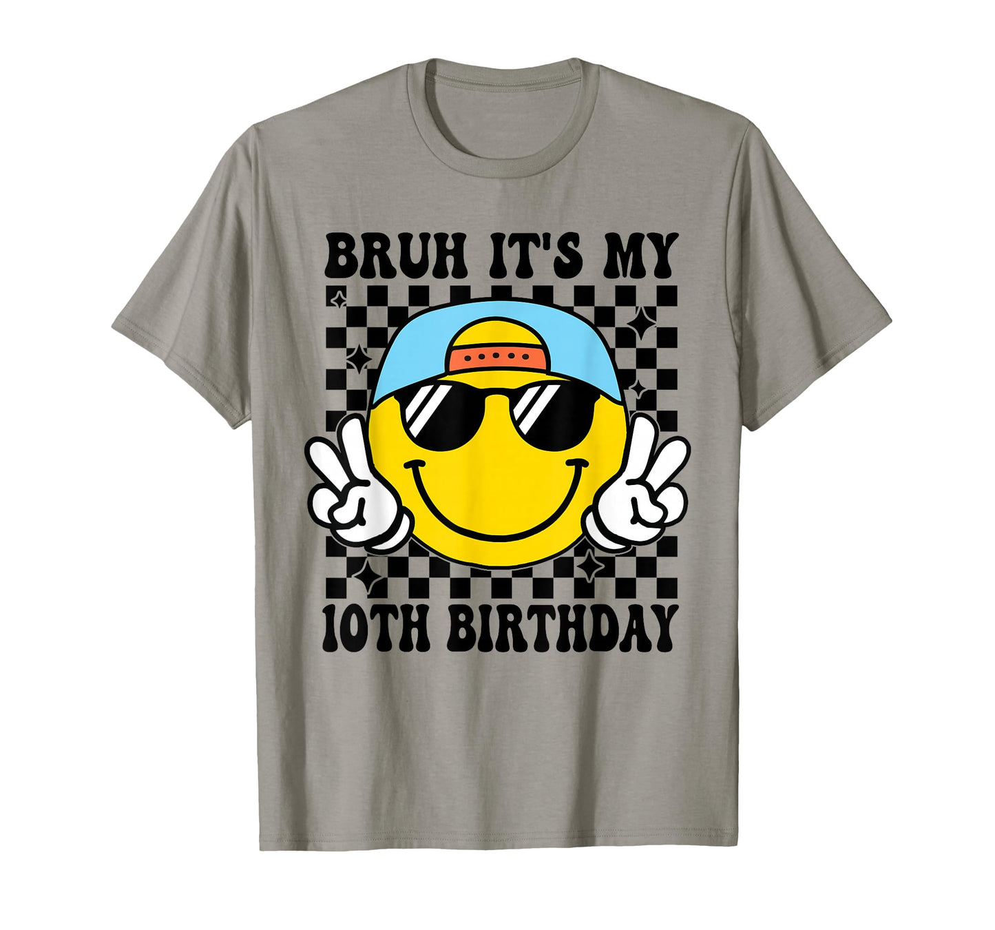 Bruh It's My 10th Birthday 10 Year Old Birthday Boys Girls T-Shirt