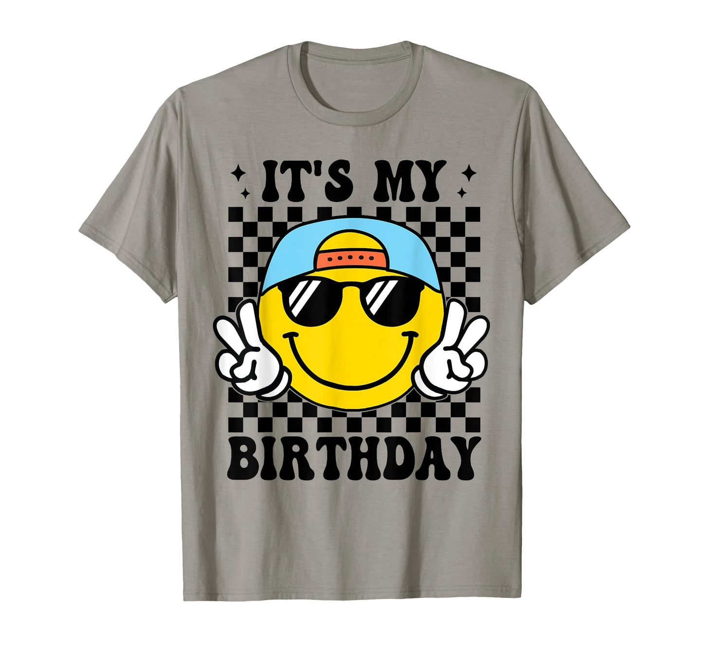 Bruh It's My Birthday Smile Birthday For boys T-Shirt