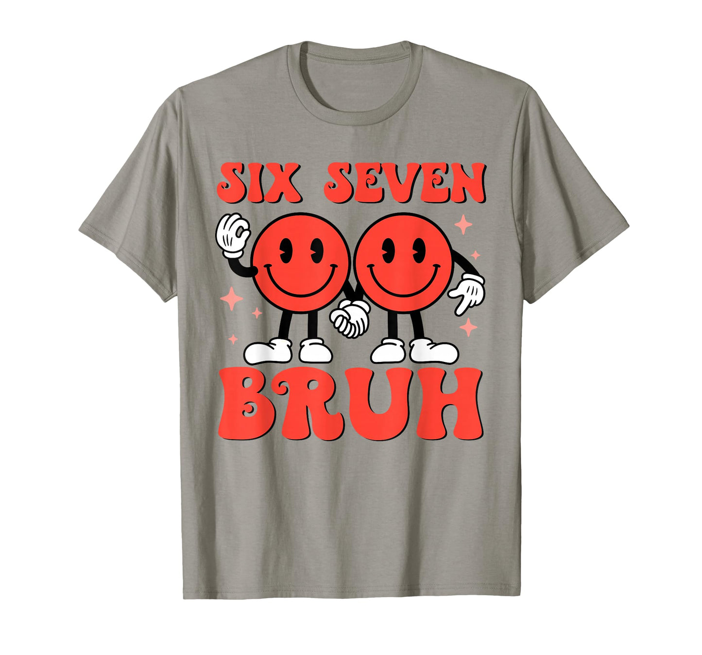 Valentine’s Day Funny 67 Meme Six Seven 6 7 Valentine Hearts T-Shirt
