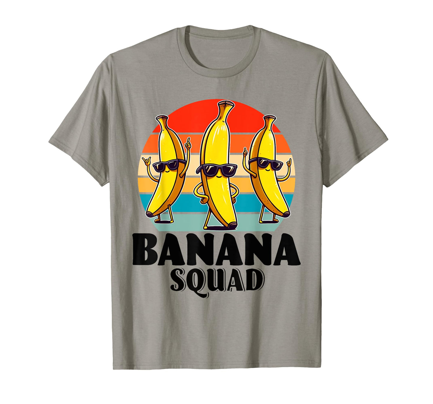 Bananas Shirt Men Women Cute Banana Gifts Funny Banana Squad T-Shirt