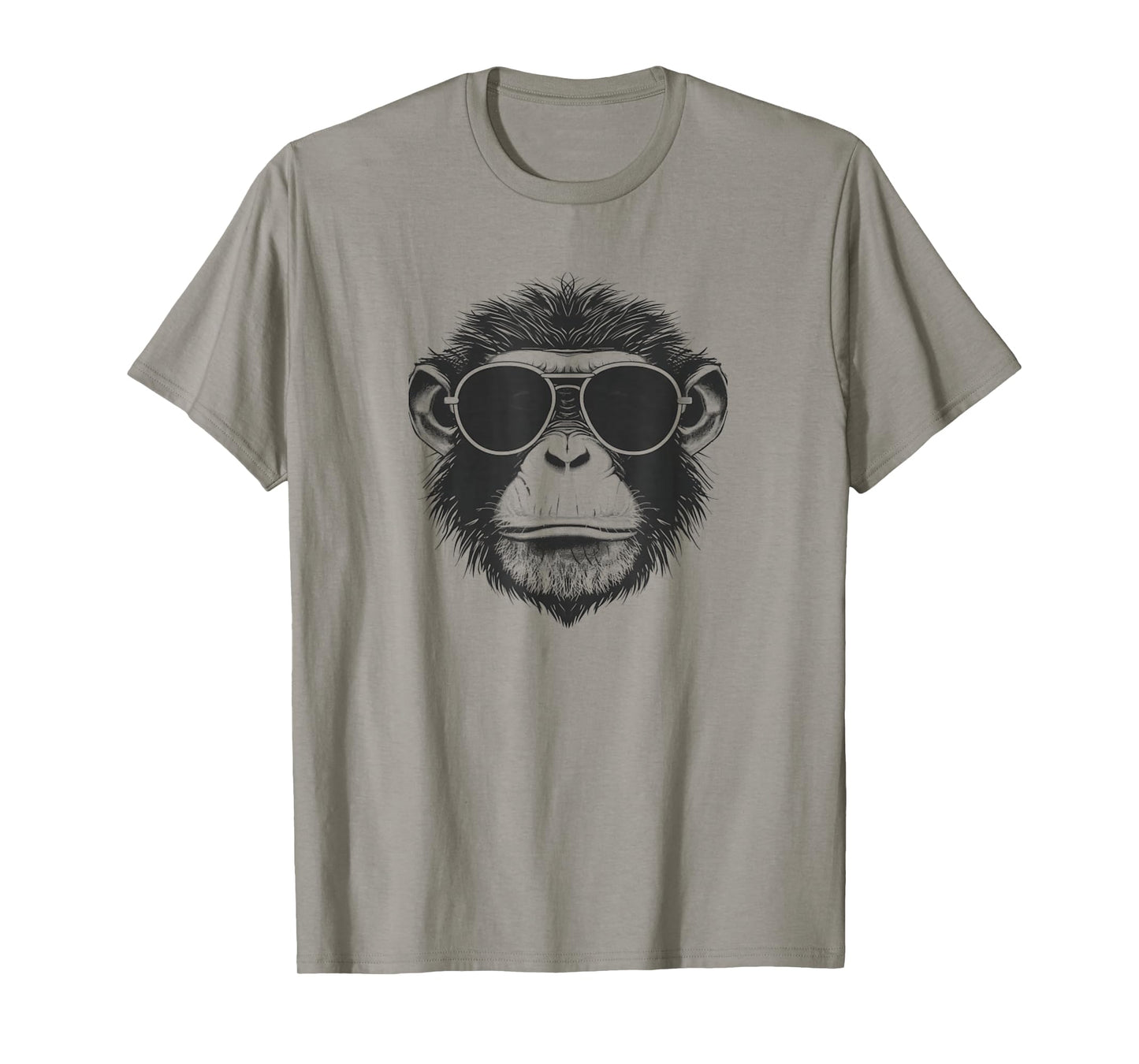 Cute Aviator Monkey for Men Women Girl Boy Funny Animal T-Shirt