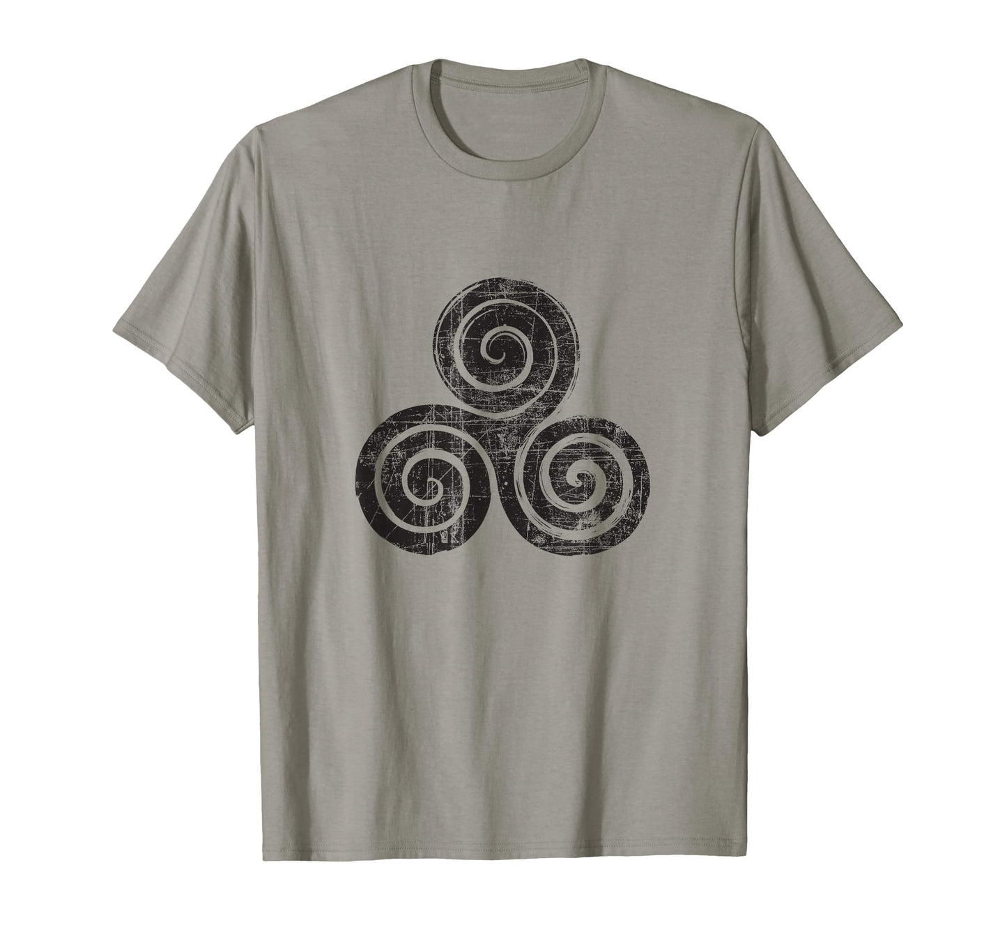 Wiccan Triskele Triple Spiral Triskelion Celtic Knot T-Shirt