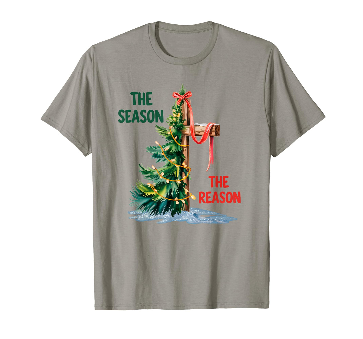Jesus The Reason The Season Christmas Catholic Christian T-Shirt