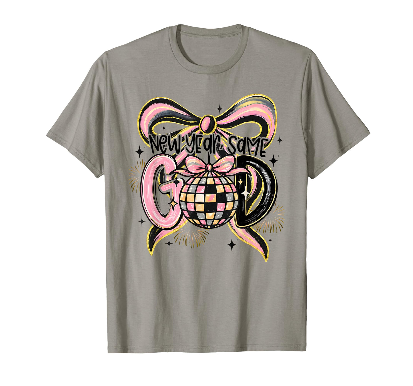 New Year Same God Jesus Christian Faith Happy New Year 2026 T-Shirt