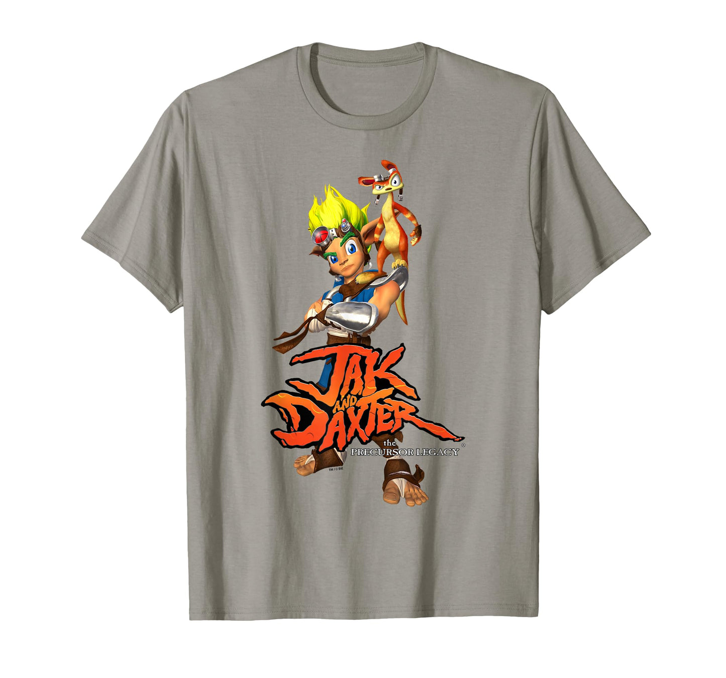 PlayStation Jak and Daxter Classic Duo Pose and Logo T-Shirt