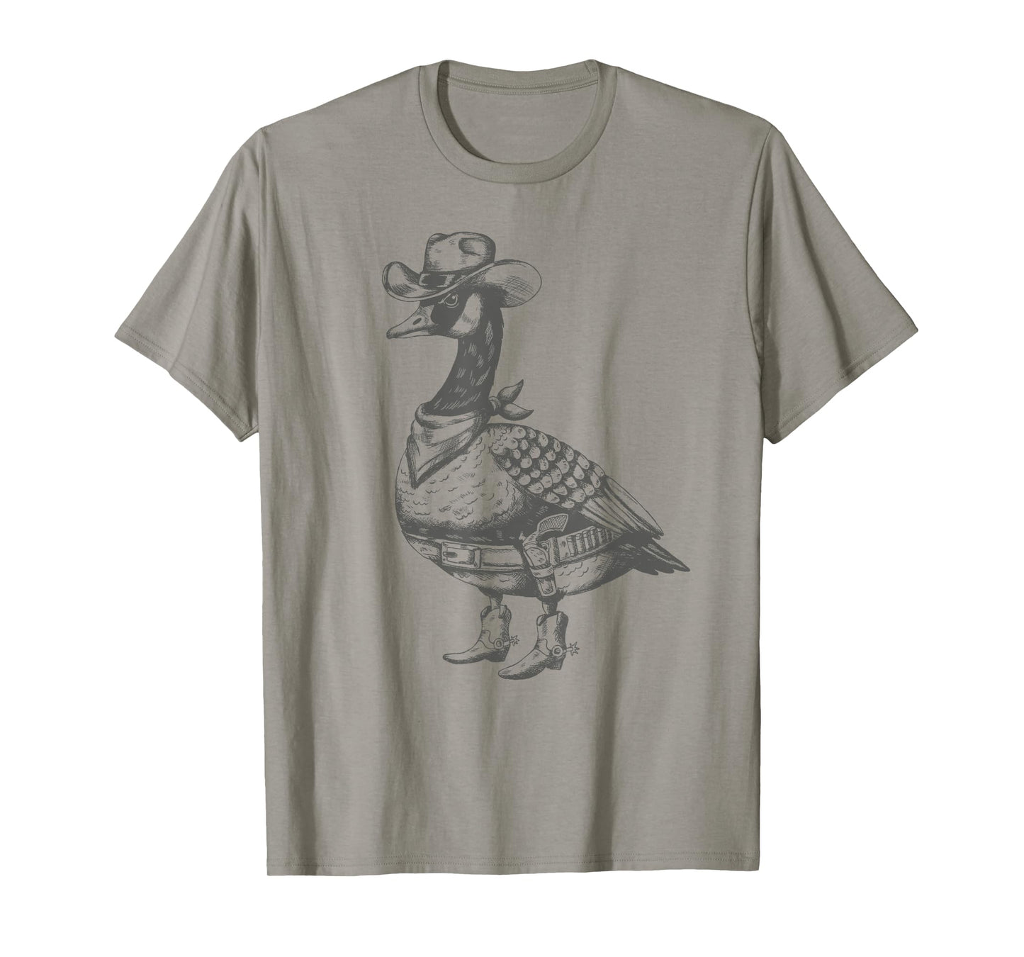 Vintage Cowboy Goose Shirt - Go On Now Git Canadian Goose T-Shirt