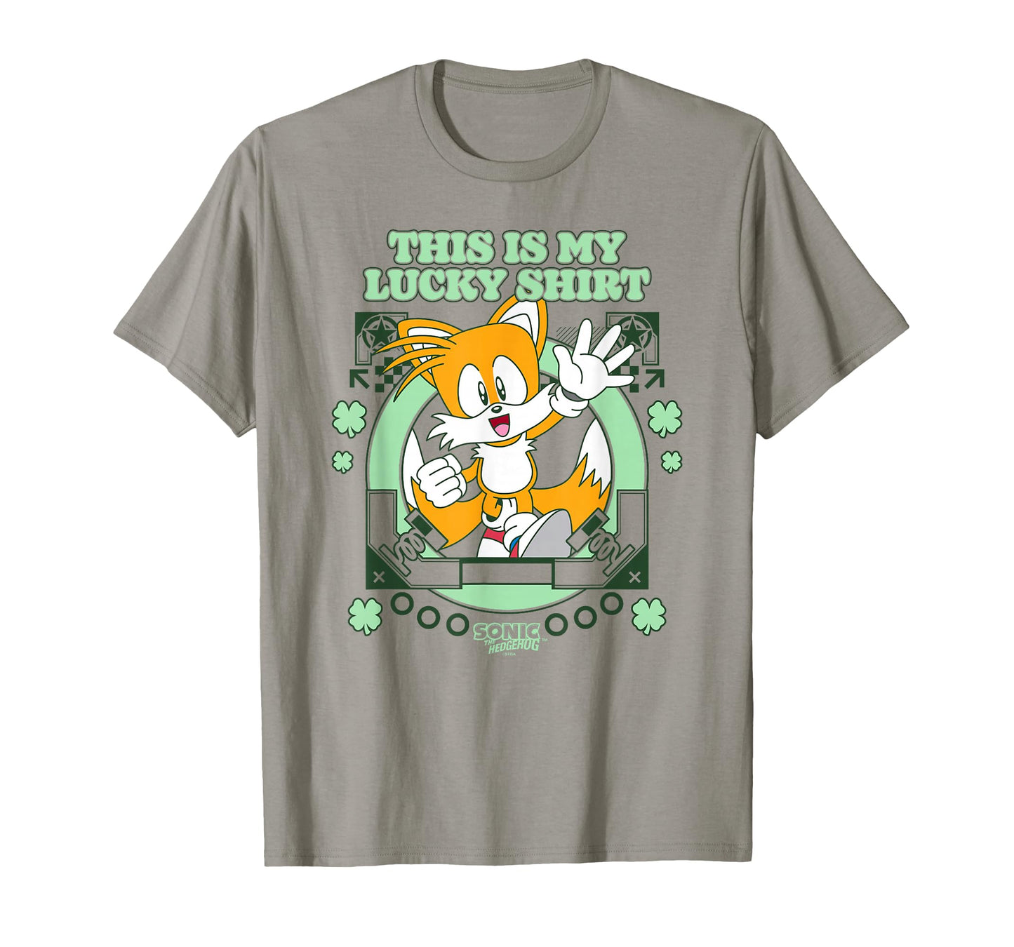 Sonic The Hedgehog This Is My Lucky Shirt Happy Tails T-Shirt