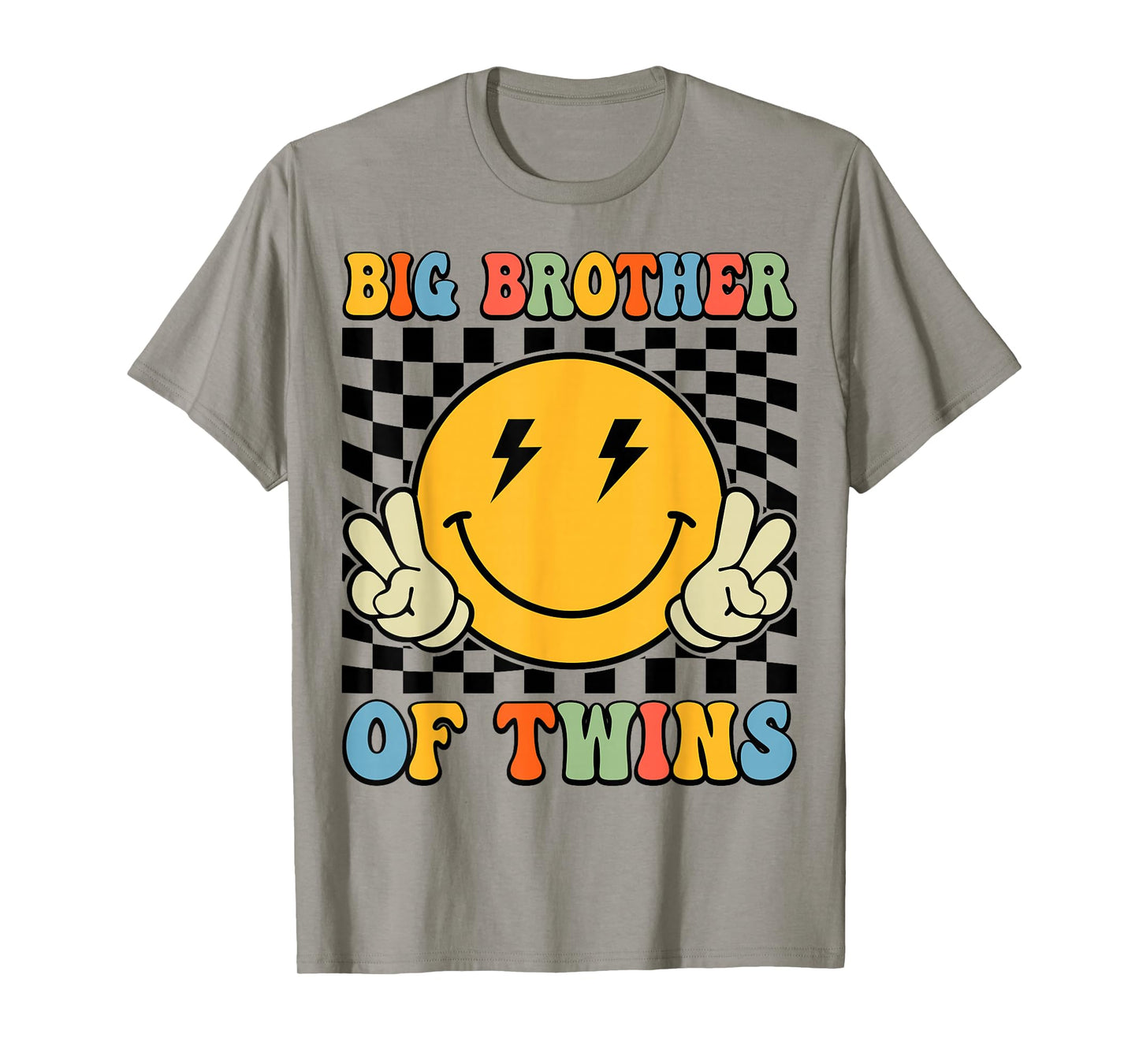 Big Brother Of Twins Older Brother of Twin Announcement T-Shirt