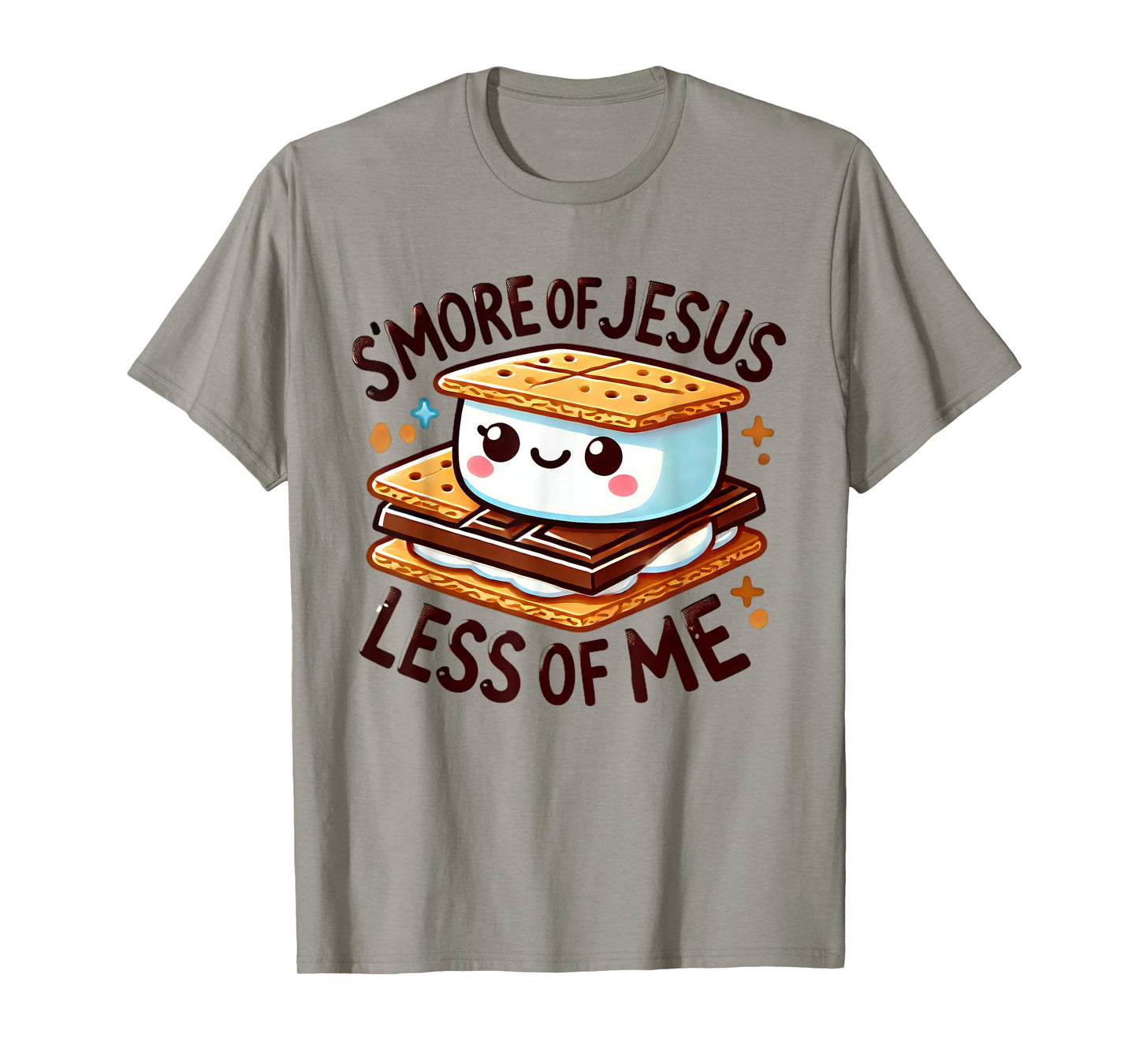 Unique Design S'More Of Jesus And Less Of Me Camper Lover T-Shirt