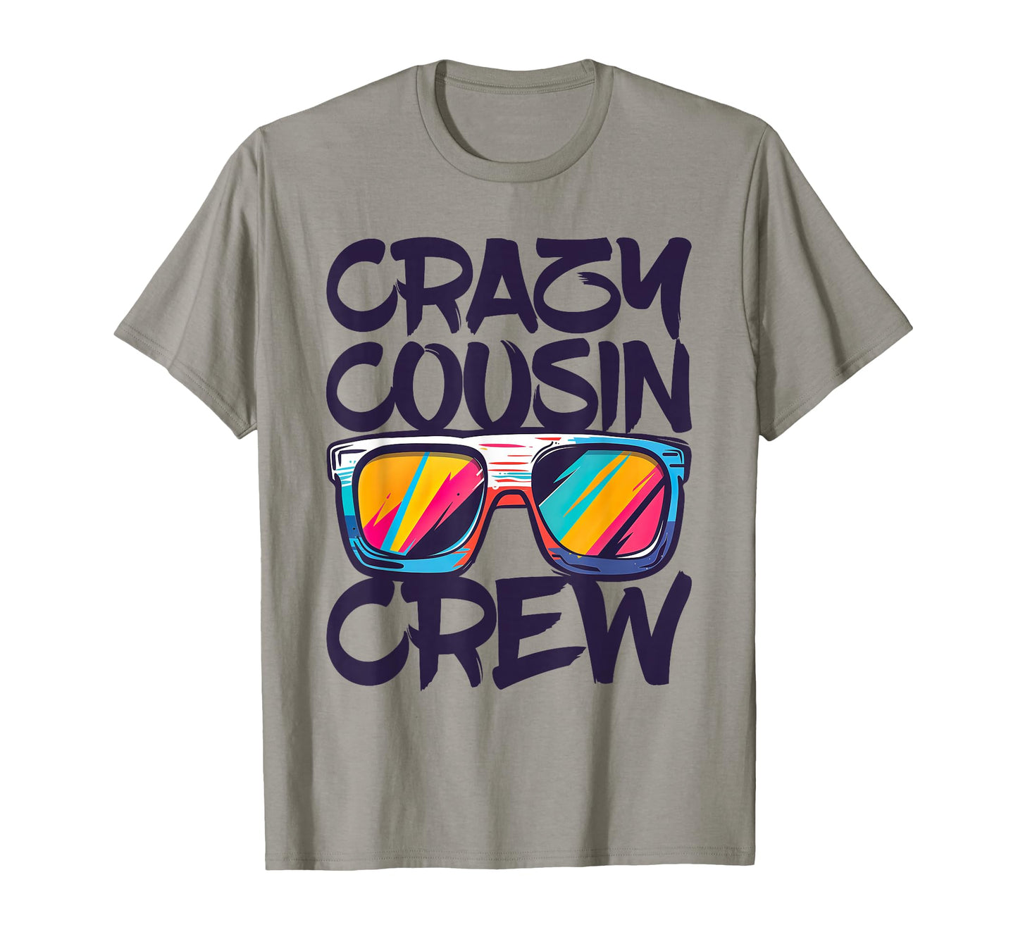 Crazy Cousin Crew Shirt Adults Kids Boy Girl Matching T-Shirt