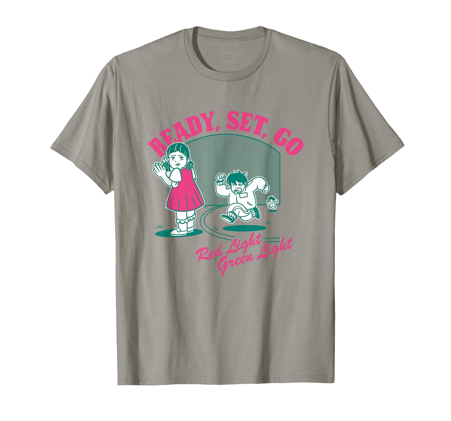 Squid Game 2 Ready Set Go Red Light Green Light T-Shirt