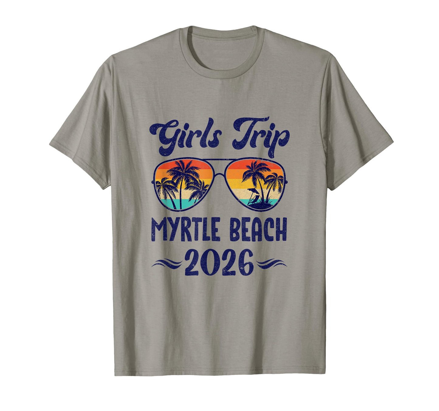 Myrtle Beach Girls Trip Beach Vacation 2026 Matching Group T-Shirt