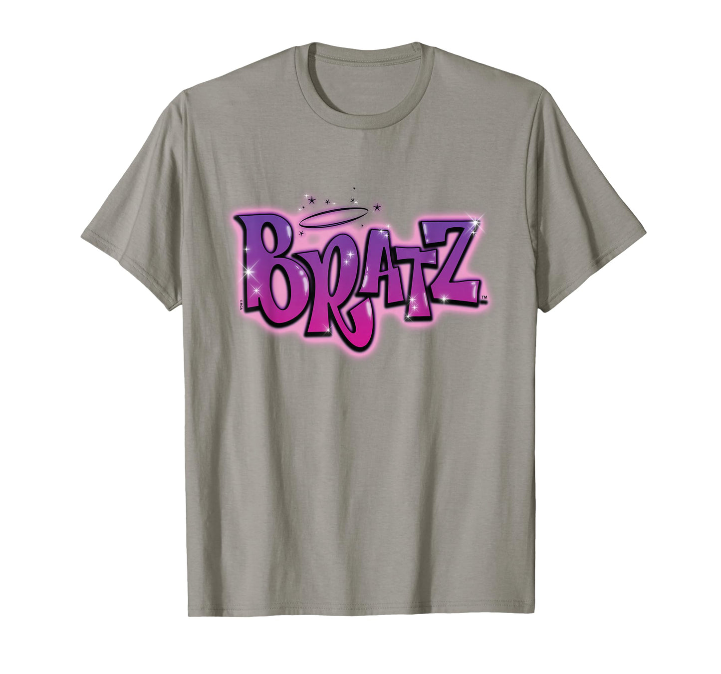 Bratz - Airbrush Pink and Purple Logo T-Shirt