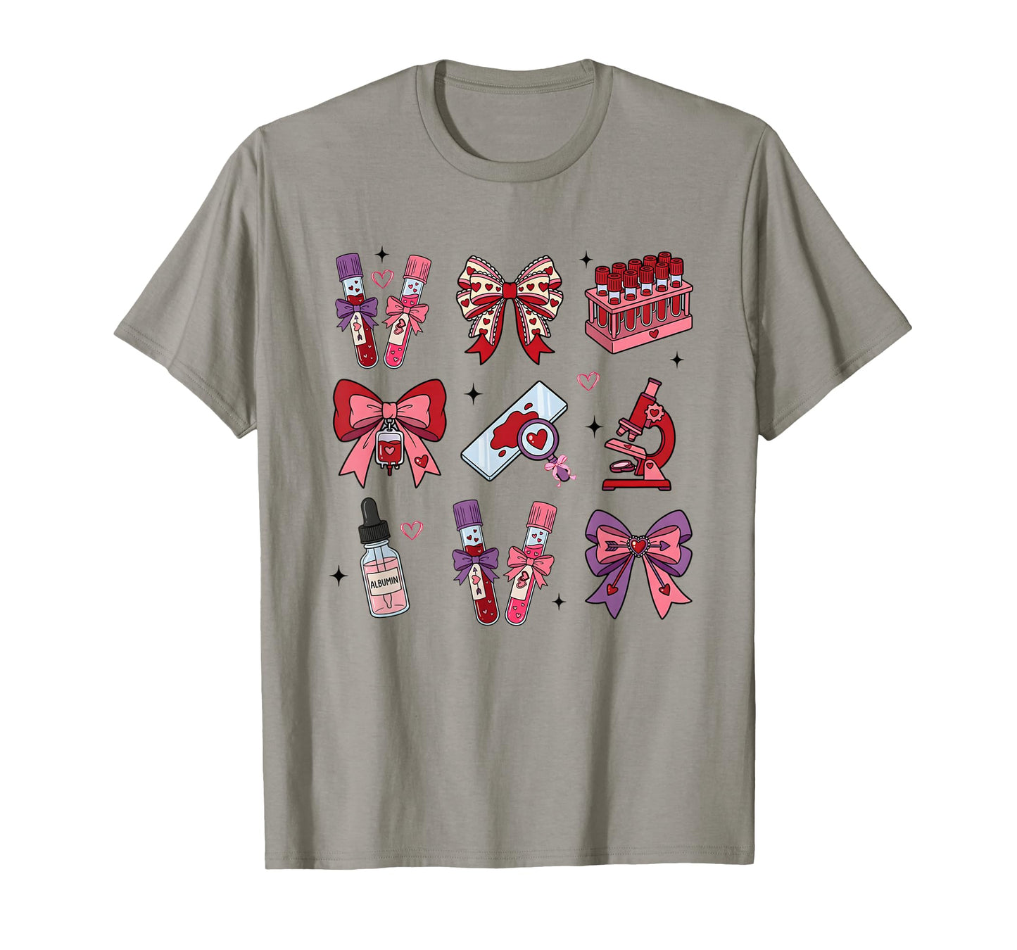 Lab Tech Valentine's Day Laboratory Scientist Hematology T-Shirt