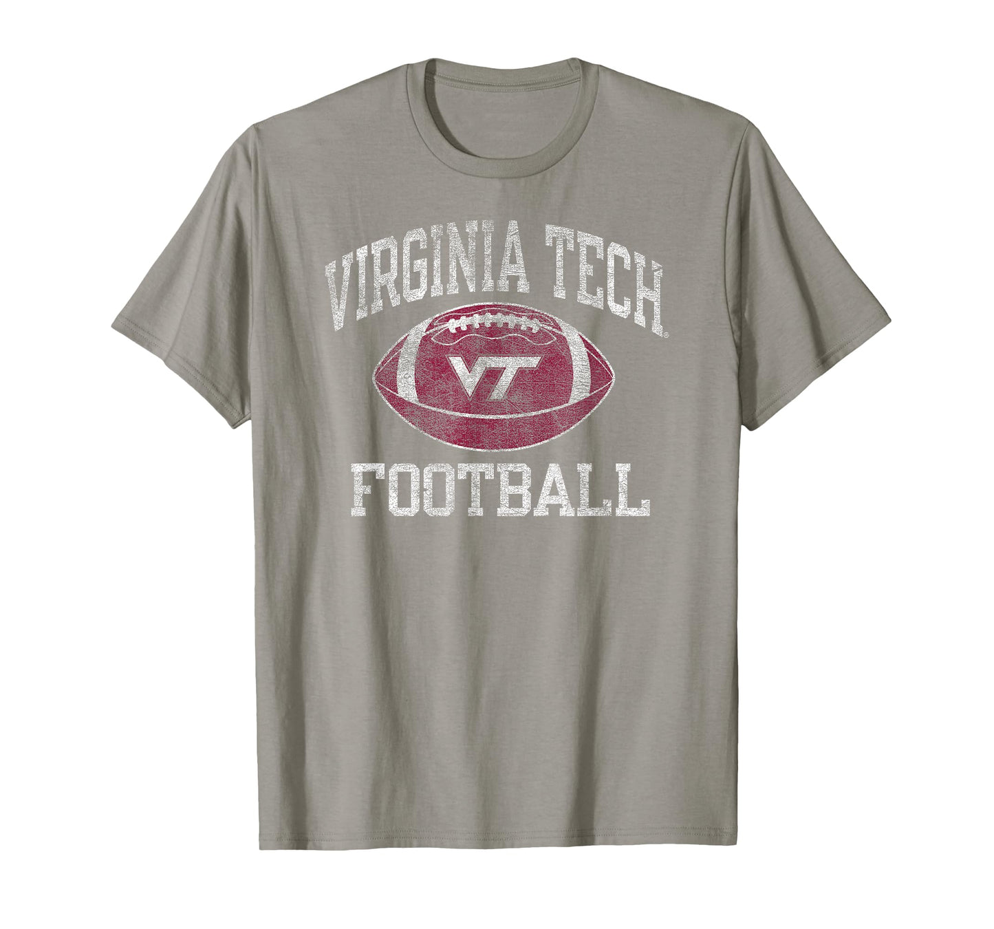 Virginia Tech Hokies Football Intensity Vintage Orange T-Shirt