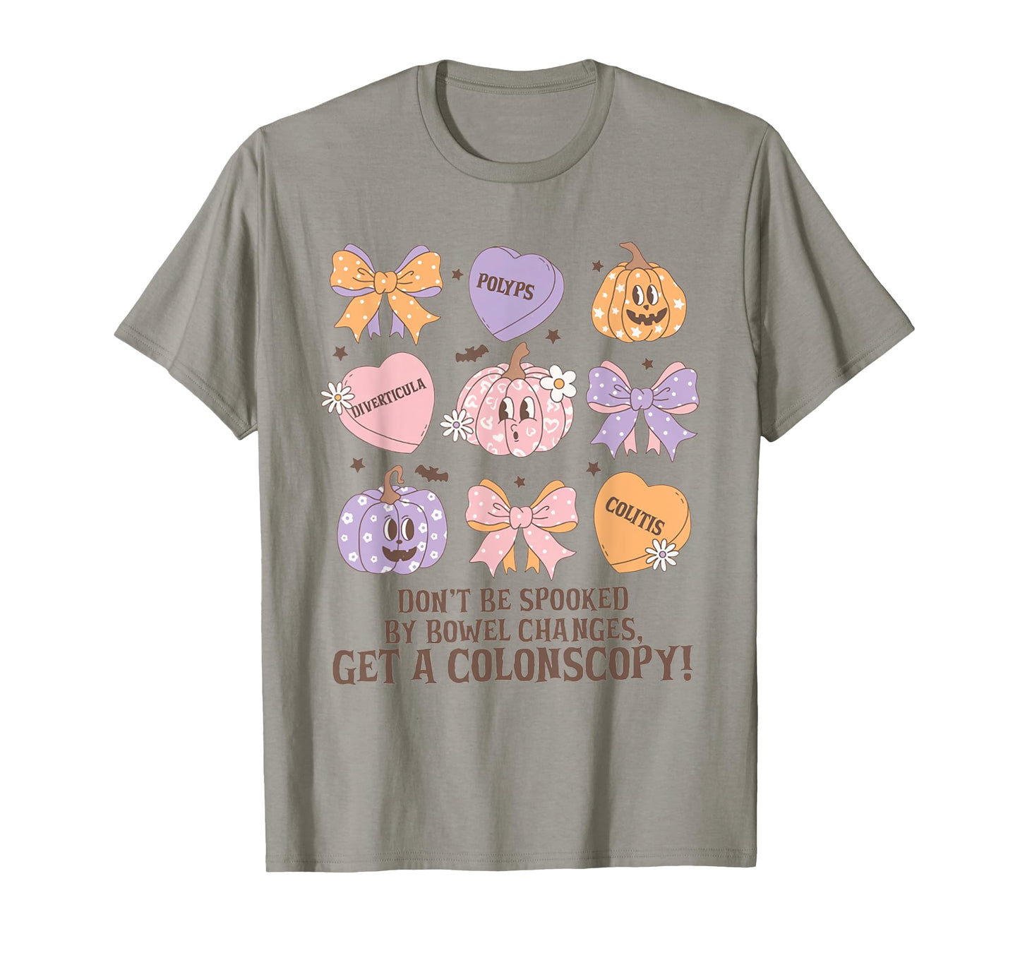 GI Nurse Halloween Get A Colonscopy Gastroenterology Pumpkin T-Shirt