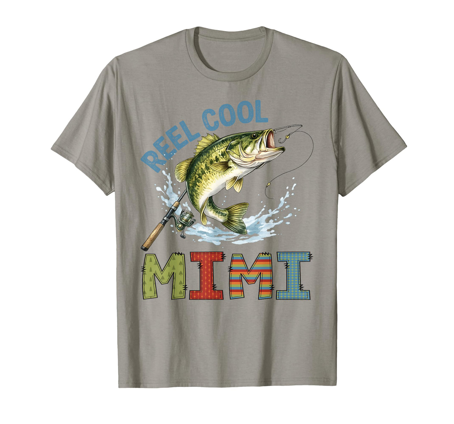 Reel Cool Mimi Fishing Gifts Mimi Birthday Vintage T-Shirt