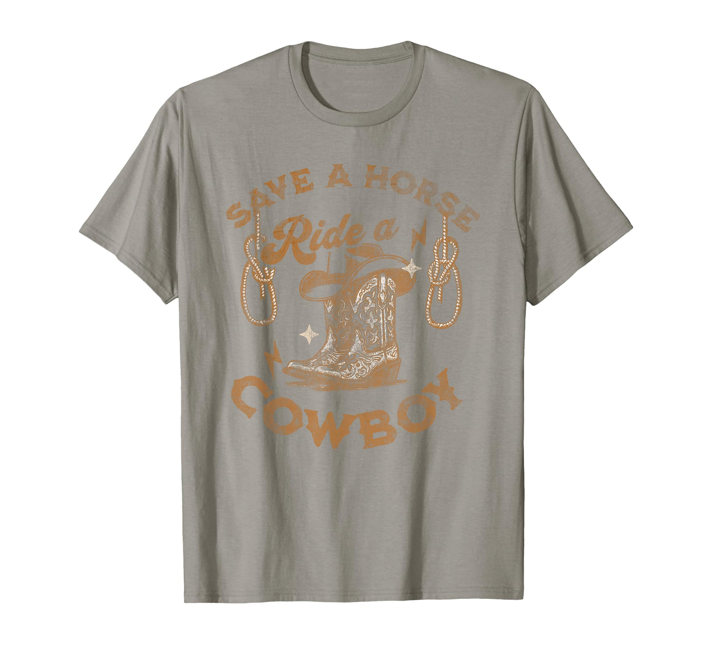Save a Horse Ride a Cowboy, Funny Cowgirl Cowboy T-Shirt