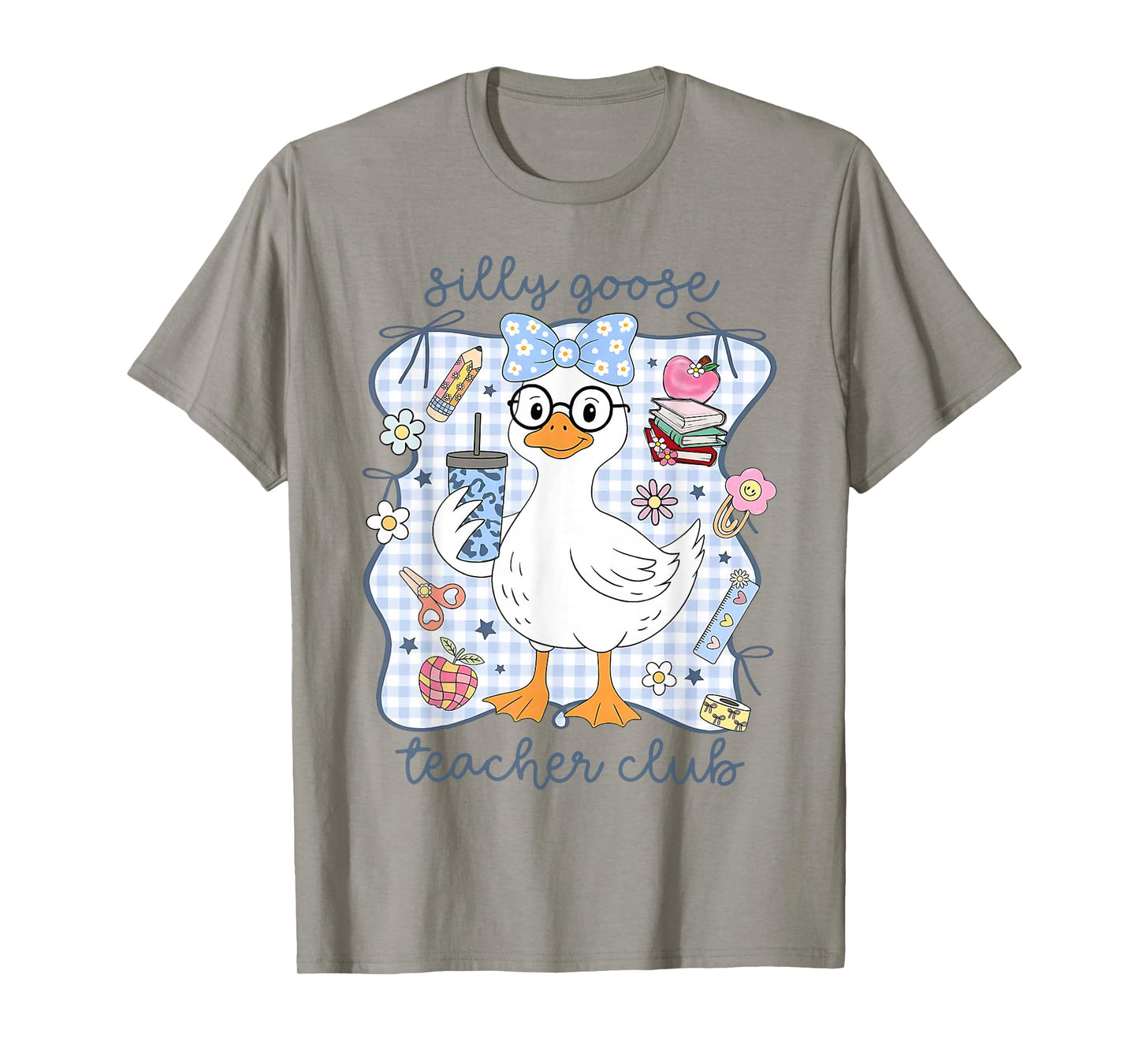 Silly Goose Teacher Club Back to School Funny First Day T-Shirt