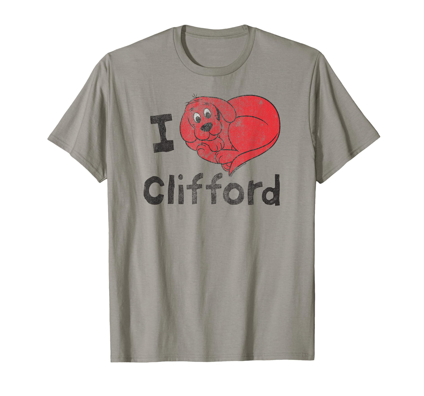 Clifford The Big Red Dog I Heart Clifford Childrens Books T-Shirt