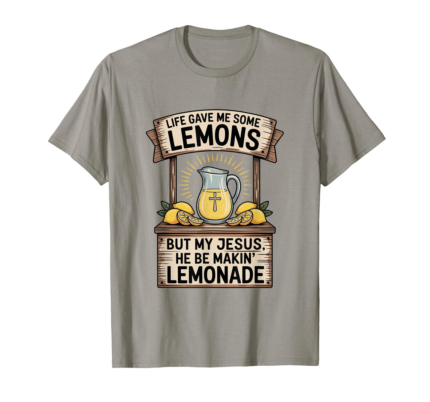 Cute Retro Christian Faith My Jesus he be Makin Lemonade T-Shirt