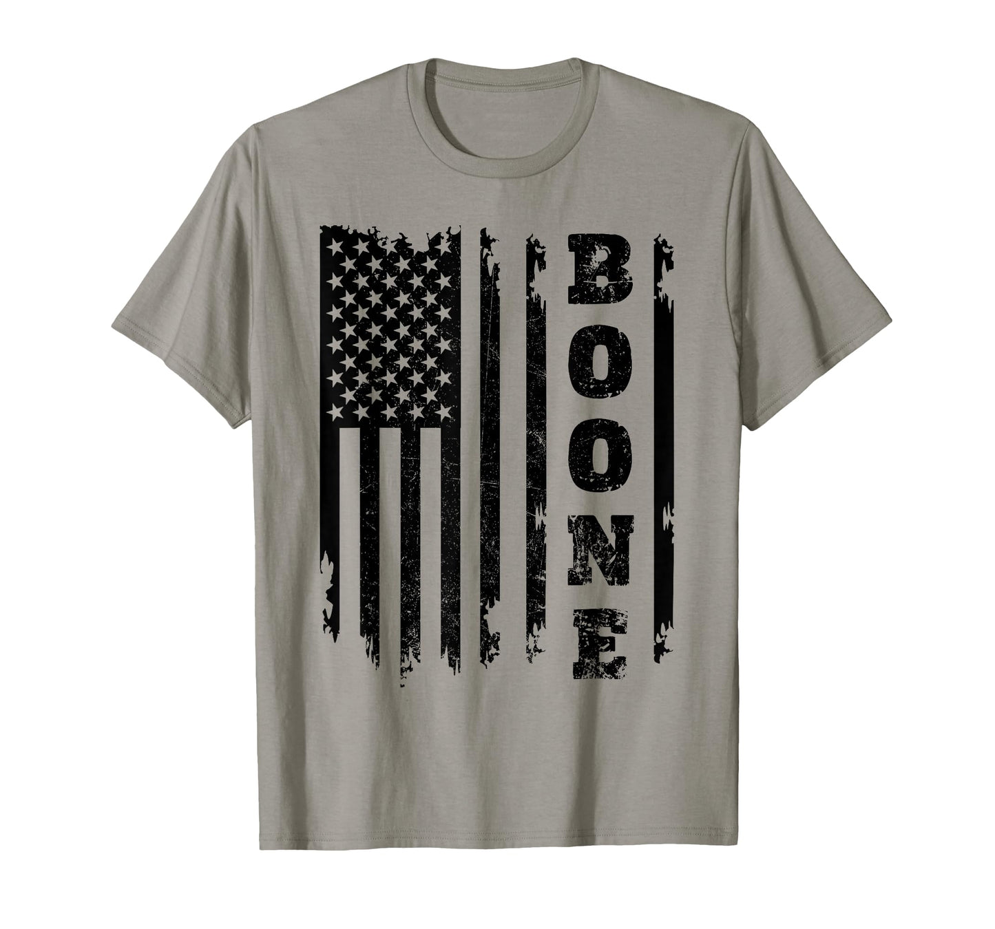 Boone Family Name I Love Boone Personalized Vintage T-Shirt