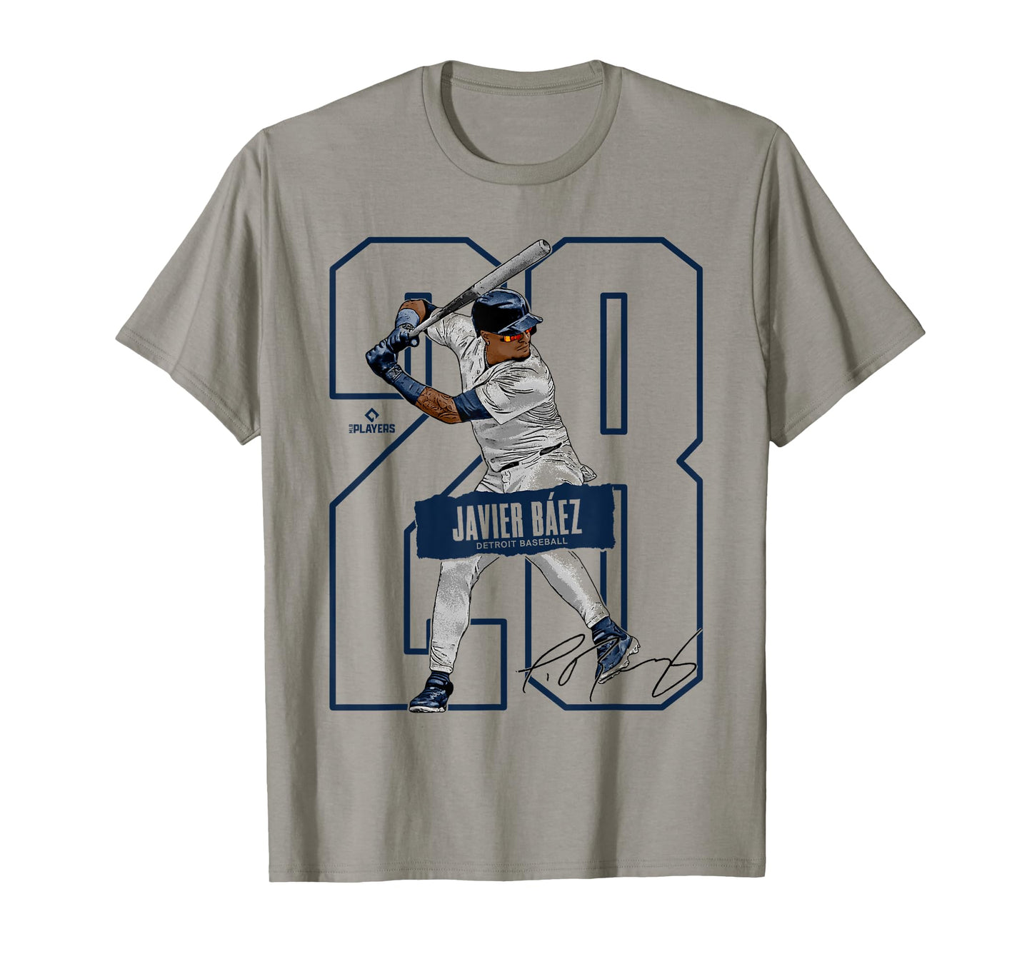 Javier Báez | Detroit Baseball Players | MLBJAV302N T-Shirt
