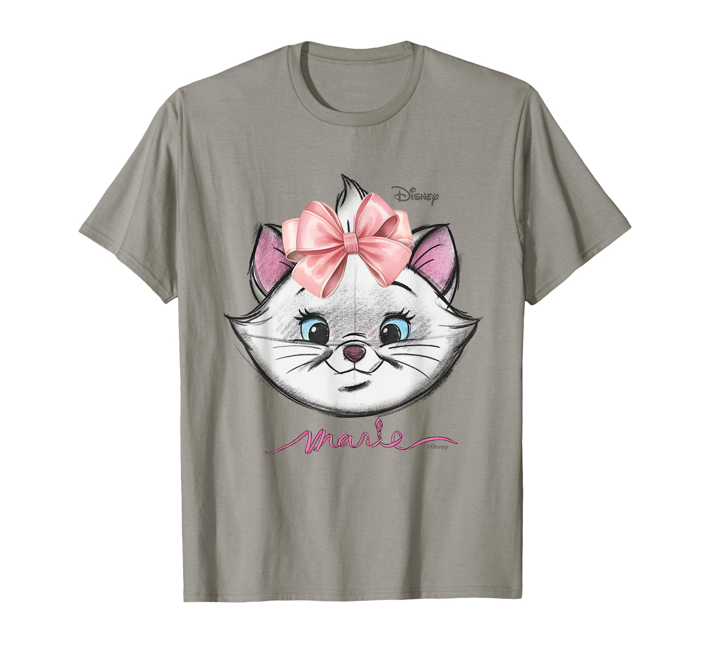 Disney The Aristocats Marie Pink Bow Character Portrait T-Shirt