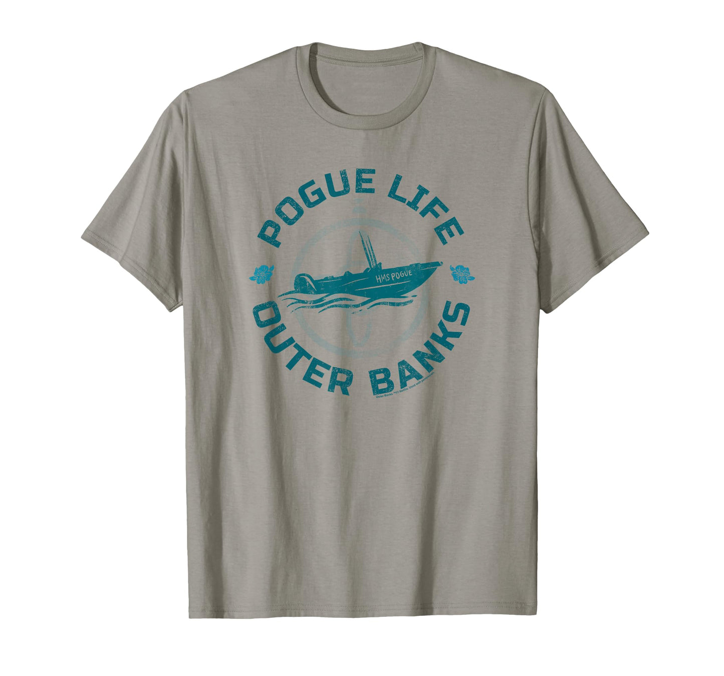 Outer Banks Pogue Life Circle Boat T-Shirt