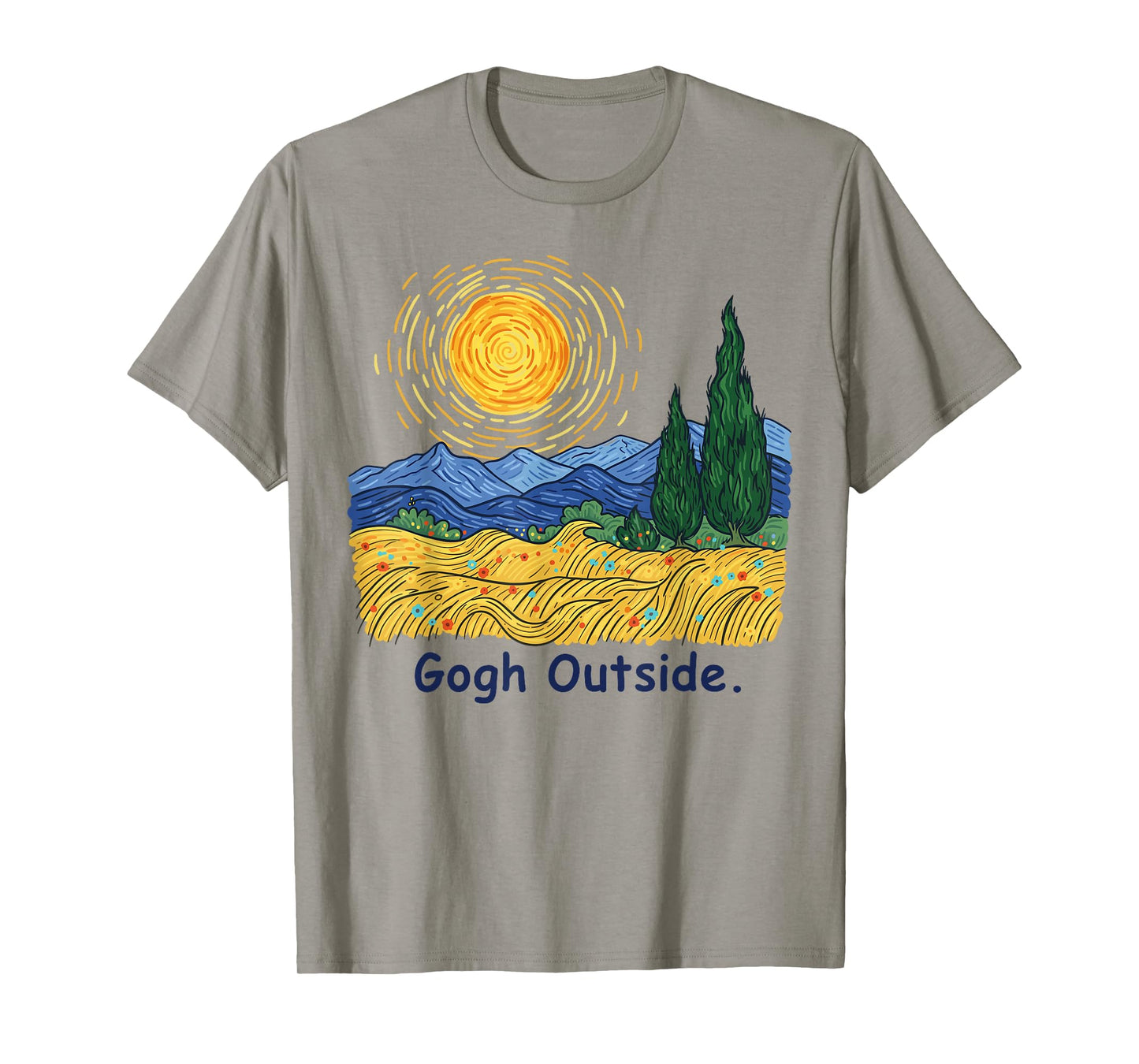 Starry Outside Night Nature Inspirational Men Women Teens T-Shirt