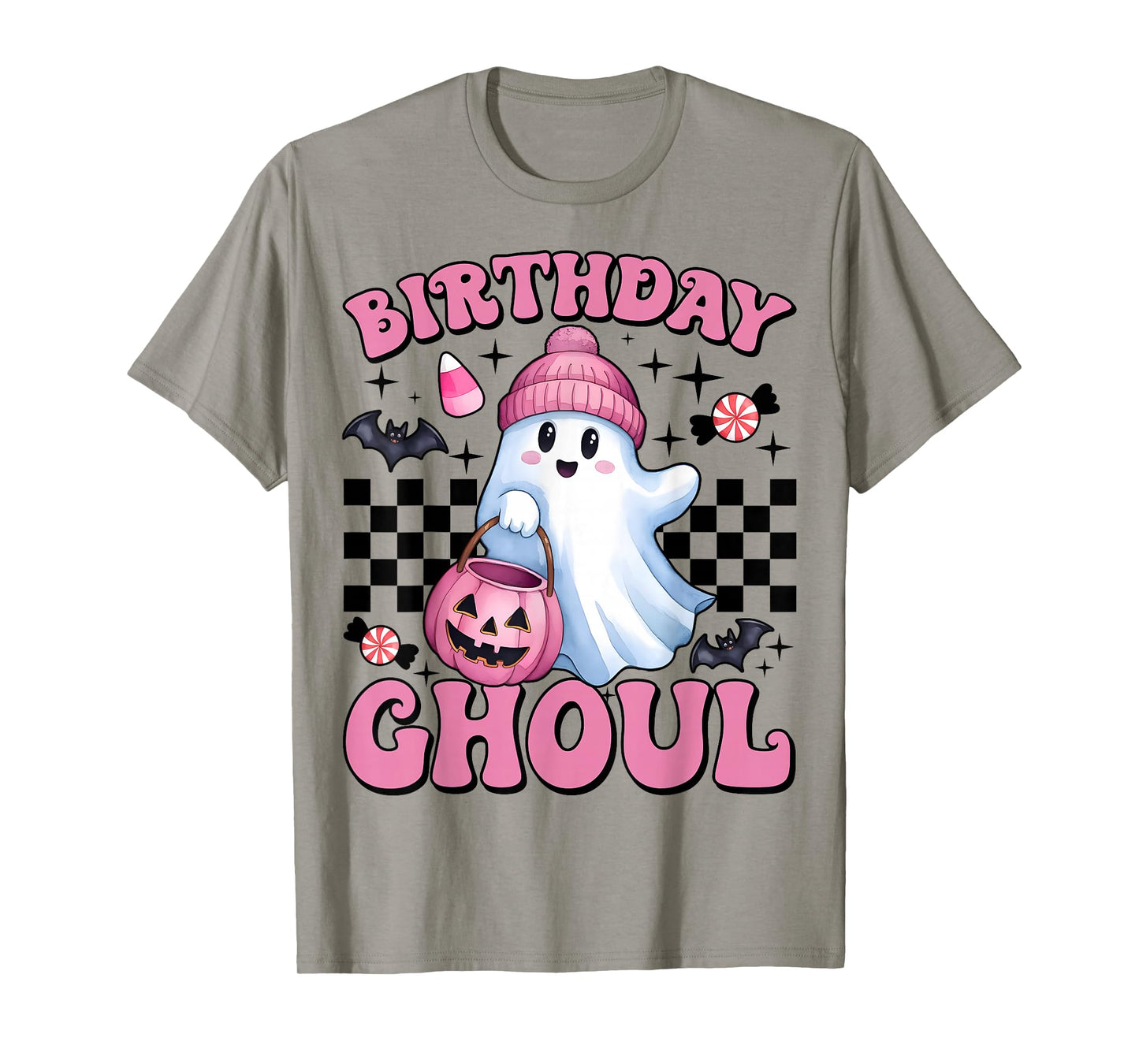 Birthday Ghoul Halloween Bday Party Anniversary Toddler Girl T-Shirt