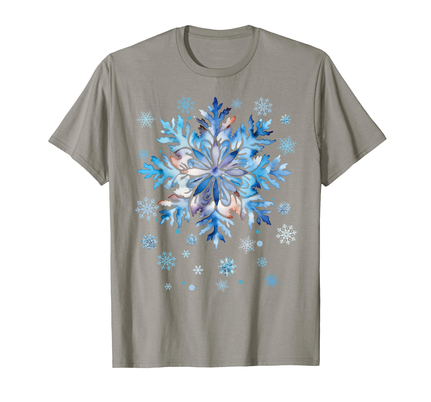 Snowflake Costume Winter Christmas Matching Women Kids Adult T-Shirt