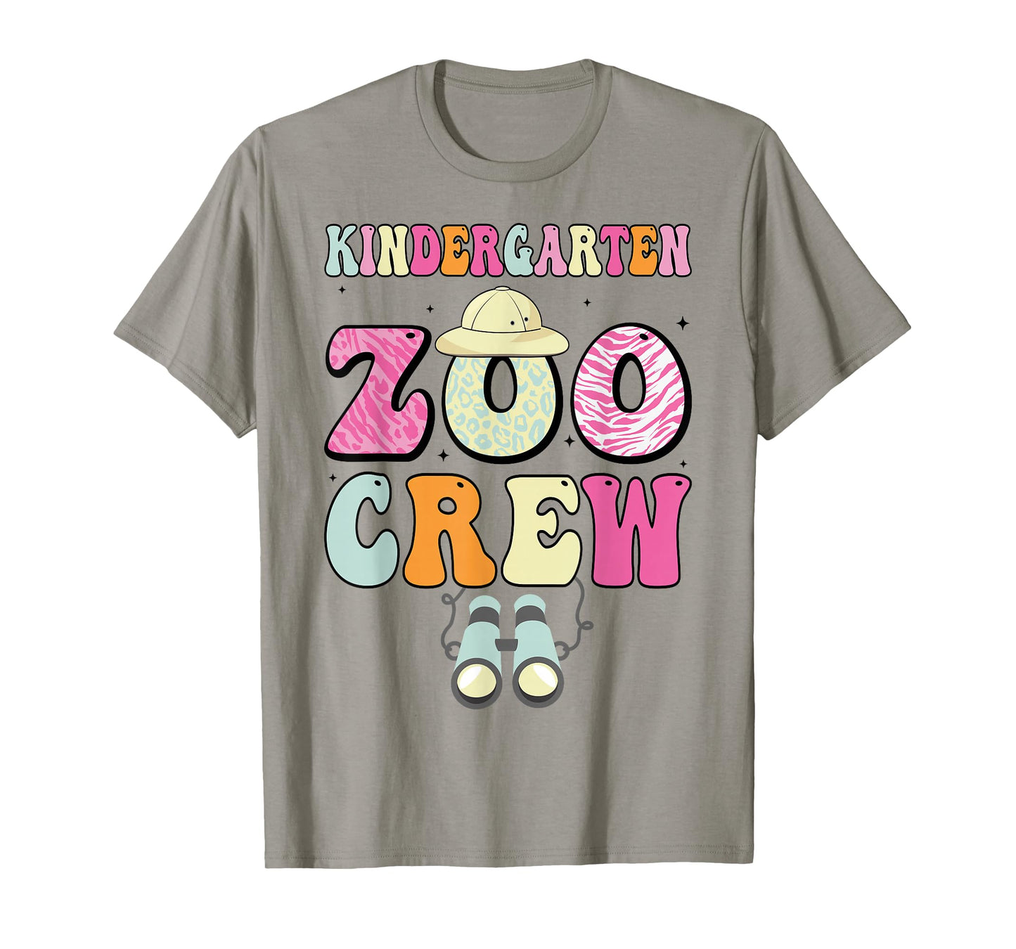 Kindergarten Zoo Crew - Safari Animals Teacher Student T-Shirt