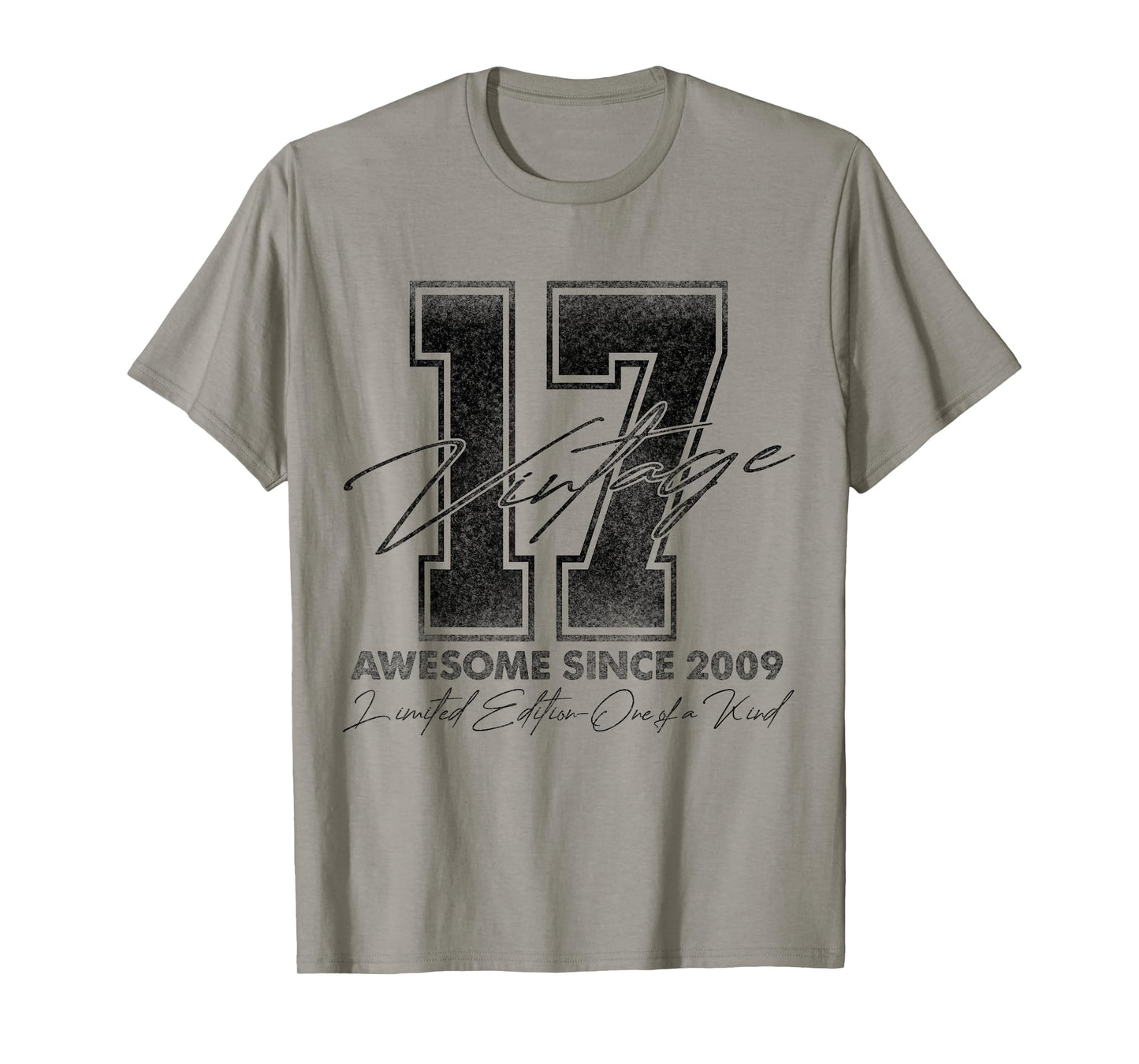 17 Year Old Gifts Vintage 2009 Limited Edition 17th Birthday T-Shirt