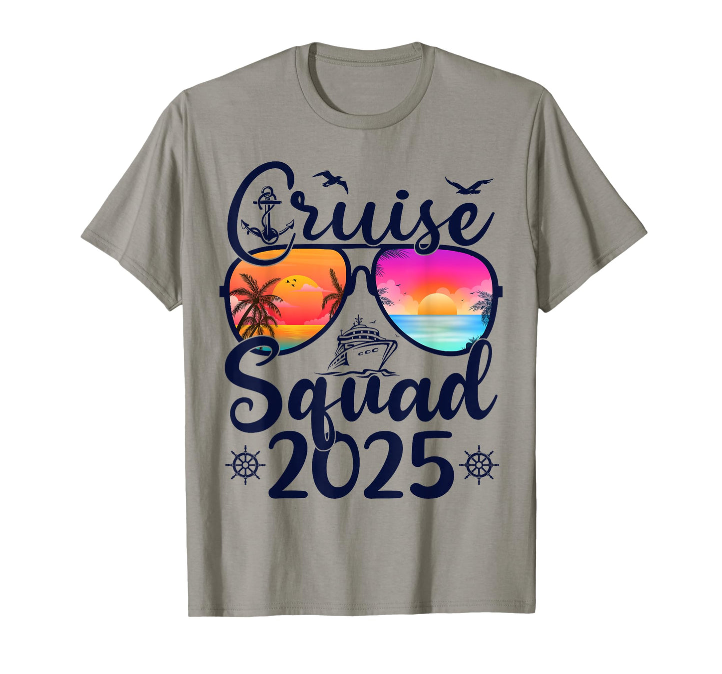 Cruise Squad 2025 Summer Vacation Matching Family Cruise T-Shirt
