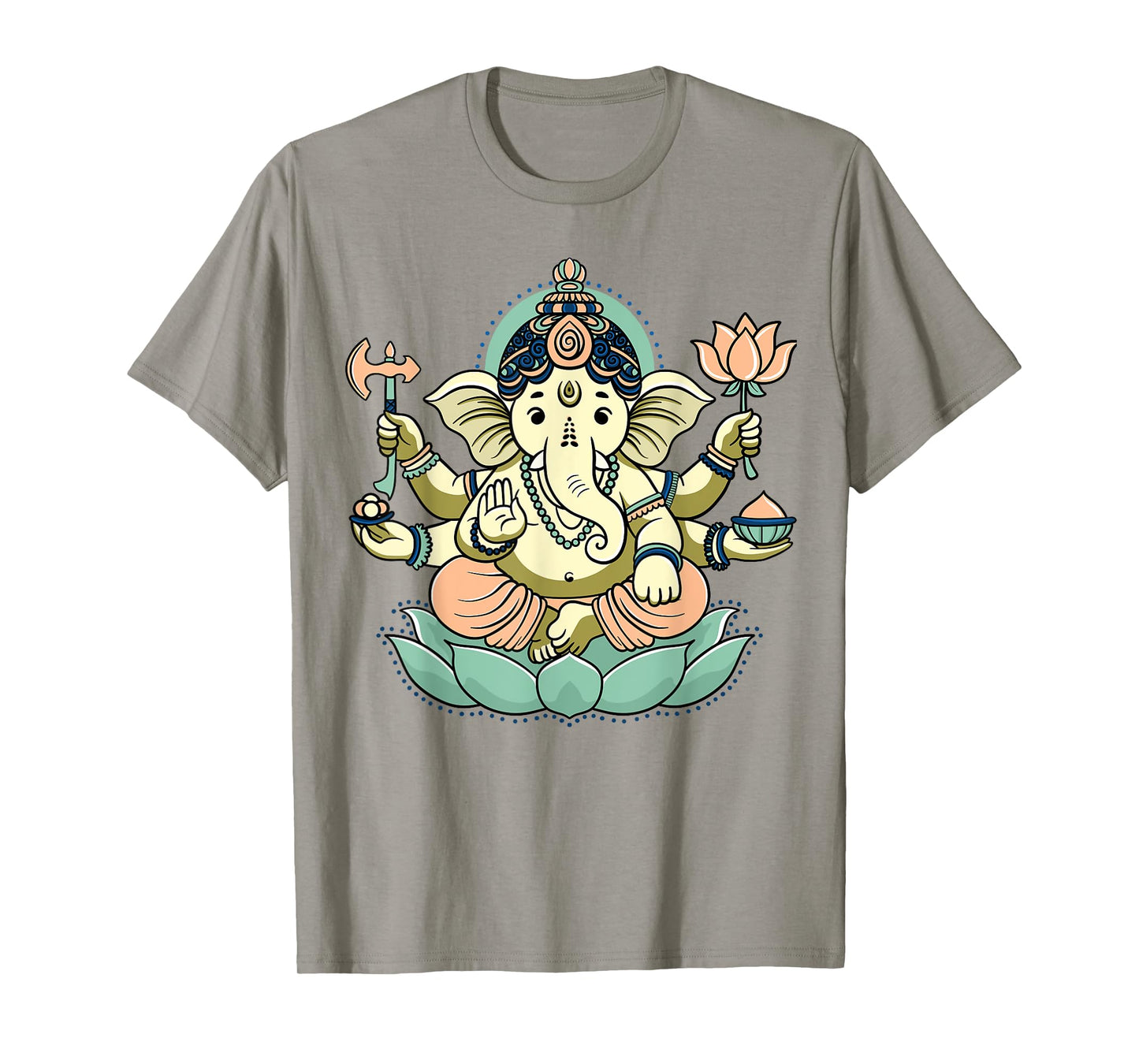 Ganesha Lotus Meditation – Spiritual Hindu Deity Design T-Shirt