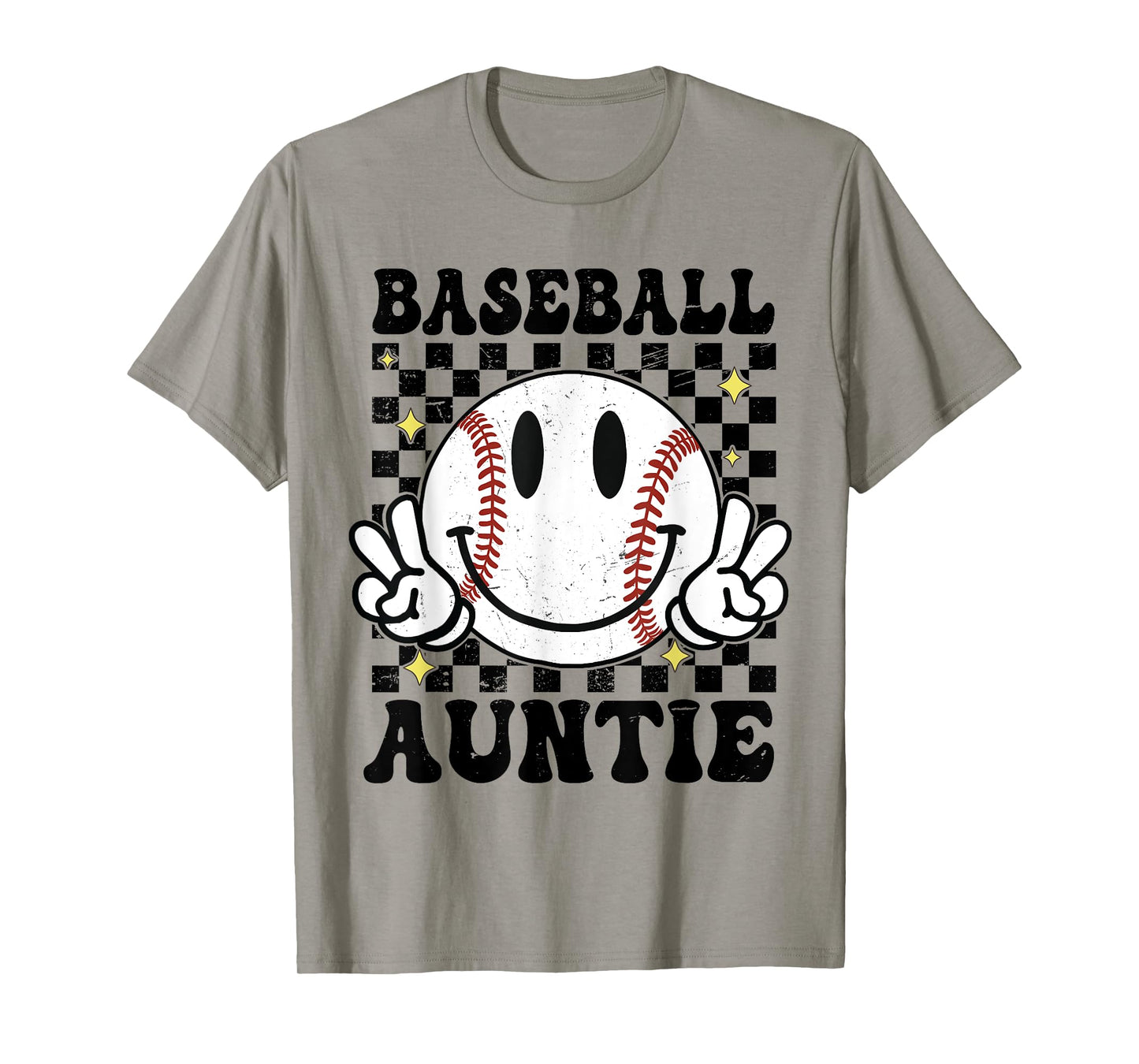 Baseball Auntie - Game Day Baseball Auntie T-Shirt