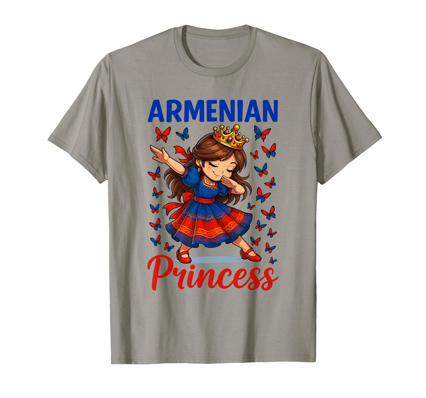 Armenian Princess Dabbing Girl Cultural Dress Souvenir Kids T-Shirt
